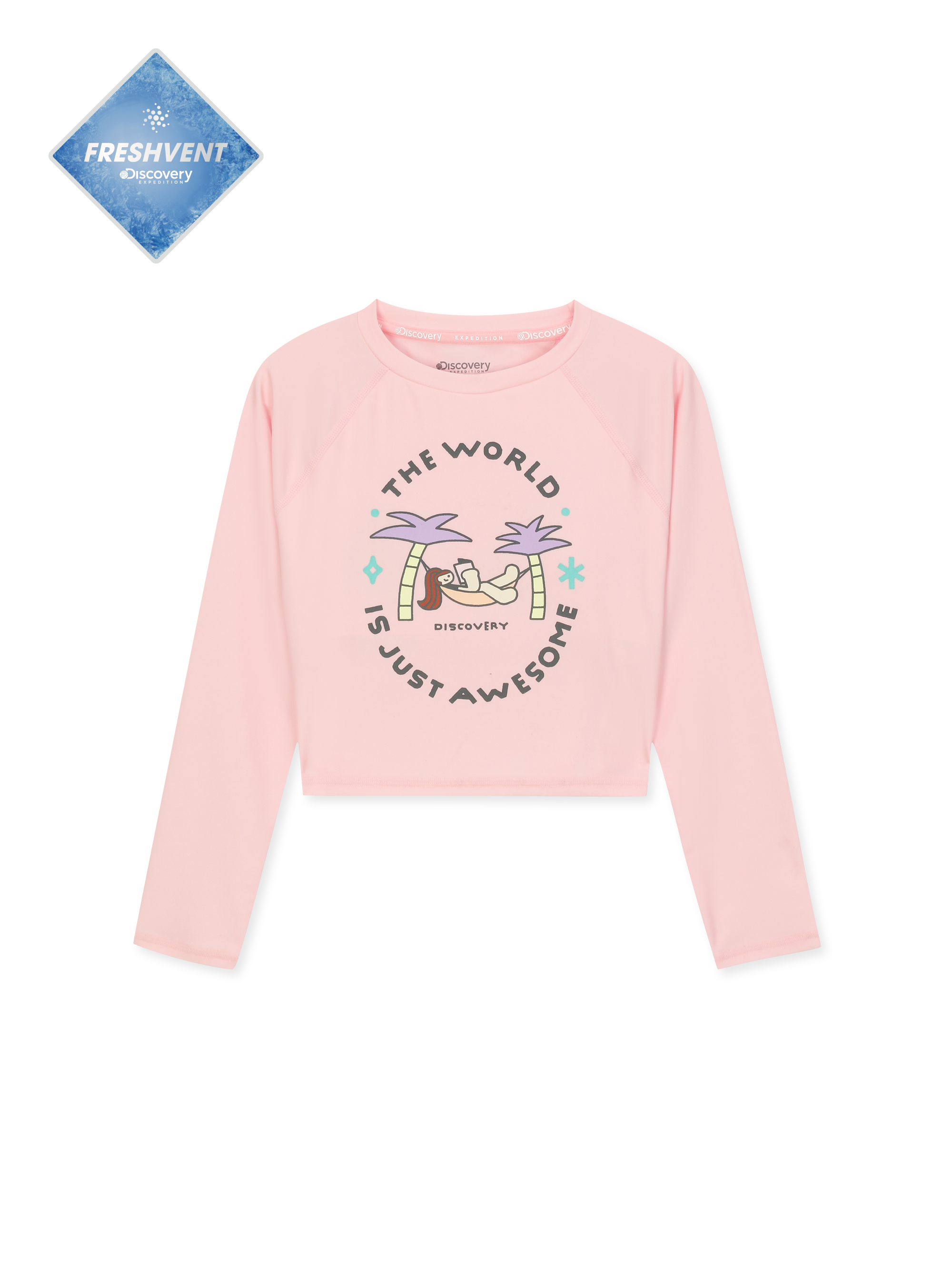 Girl's Freshvent Rash Guard