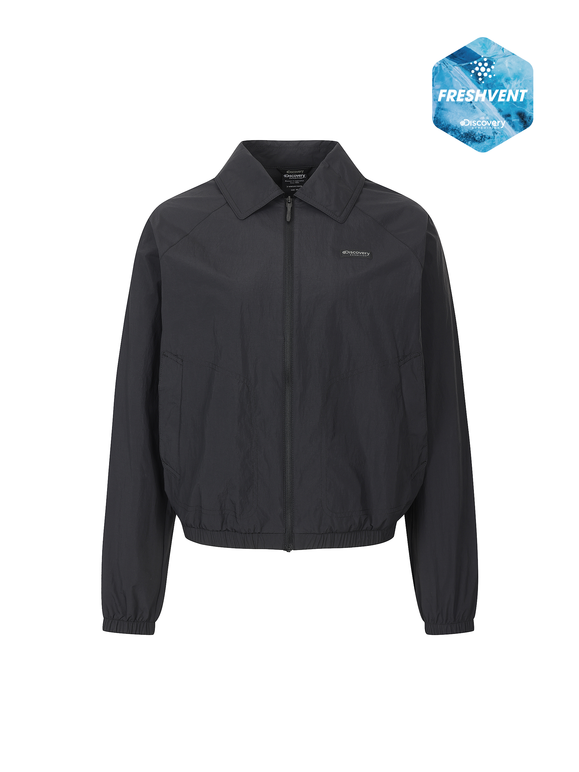 W's Freshvent Collared Crop Windjacket