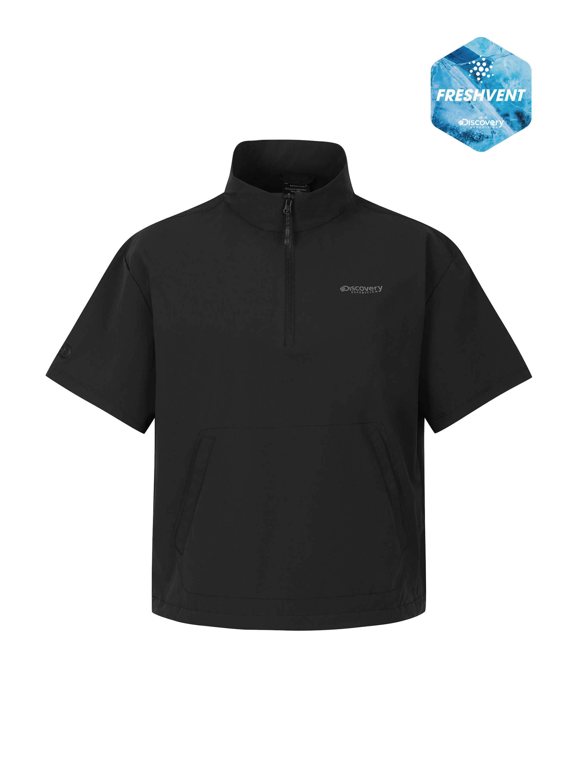 W's Freshvent Lightweight Woven Training Short Sleeve High Neck Anorak