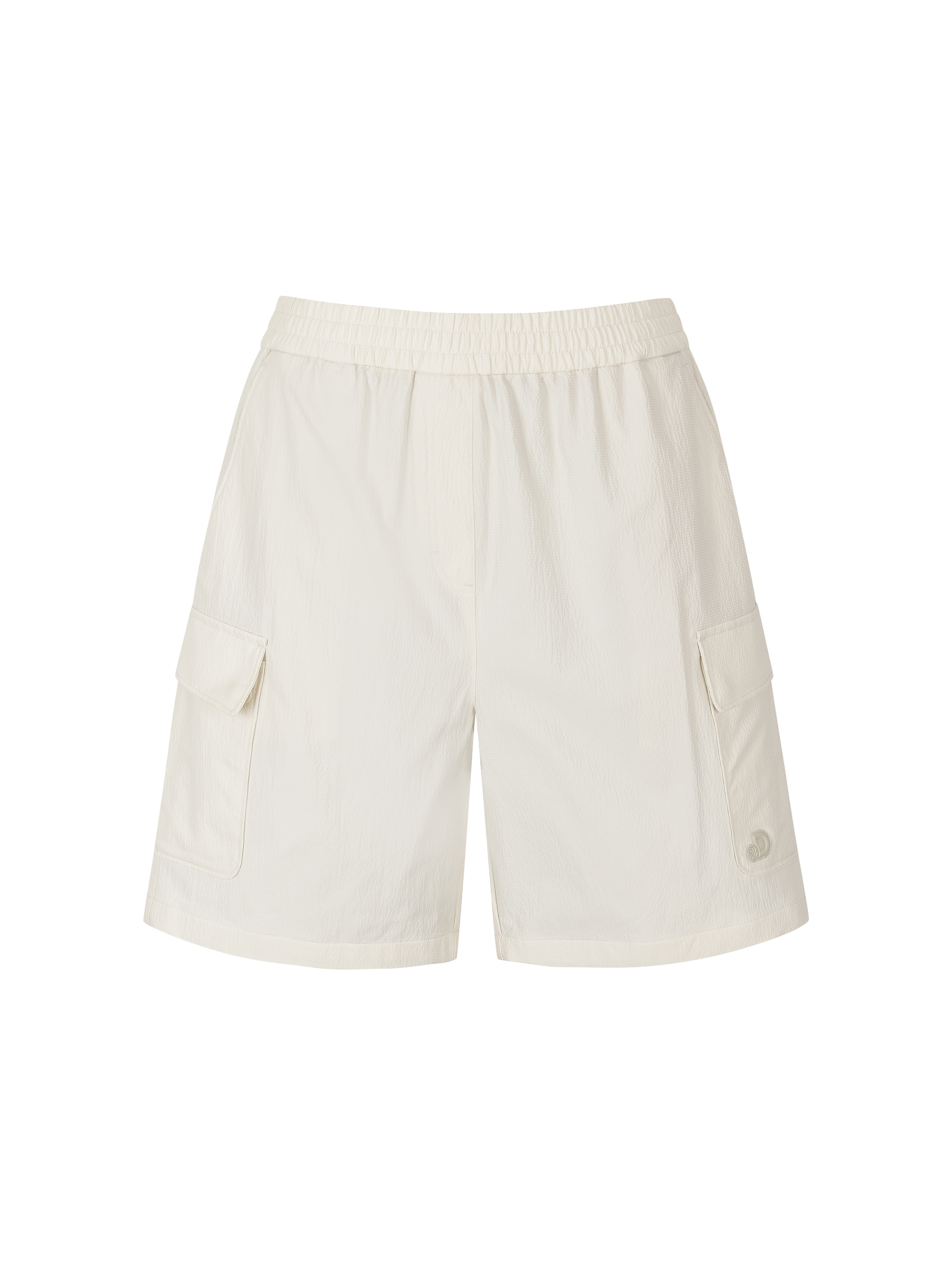 W's Seersucker Cargo Shorts
