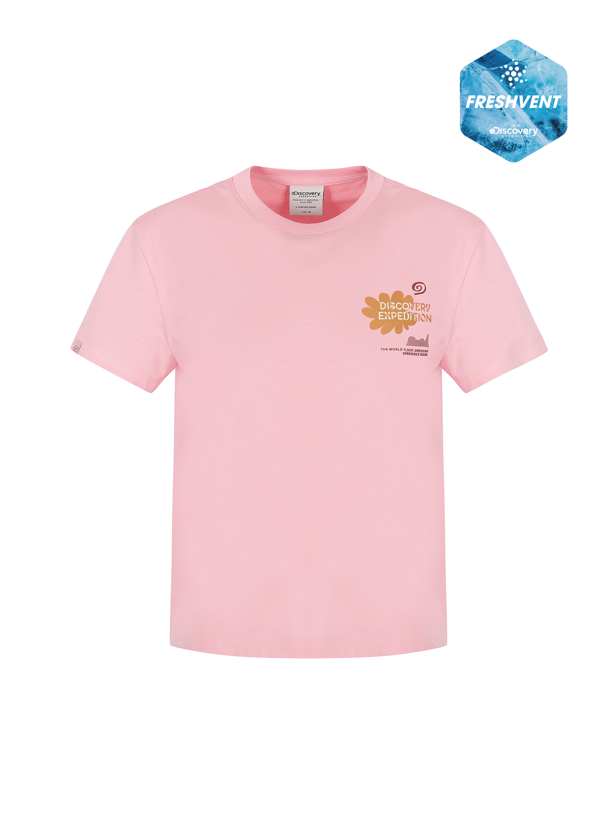 W's Freshvent Nature Semi-Cropped Short Sleeve T-shirt