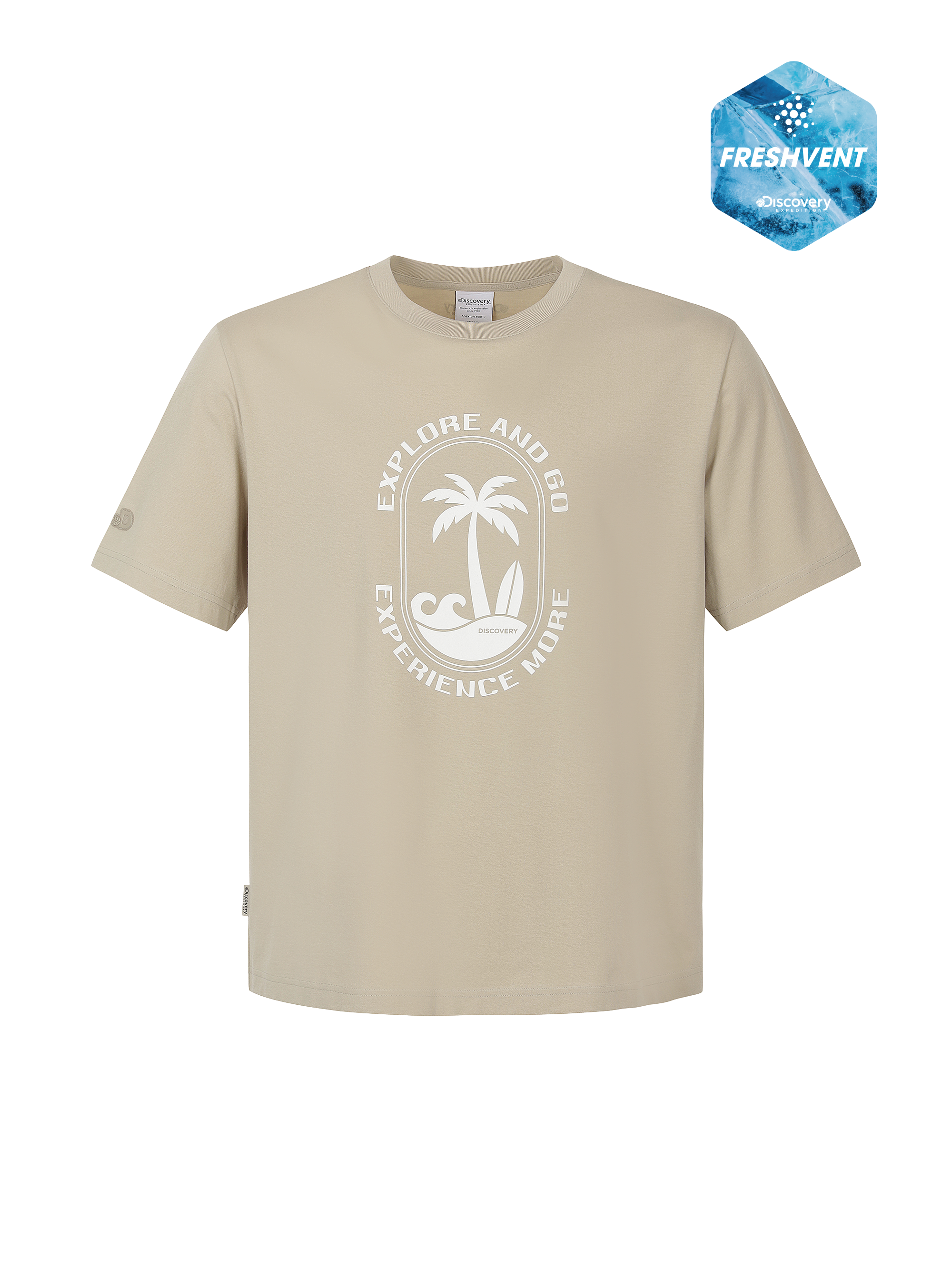 Uni Freshvent Island Graphic Short-Sleeve T-shirt