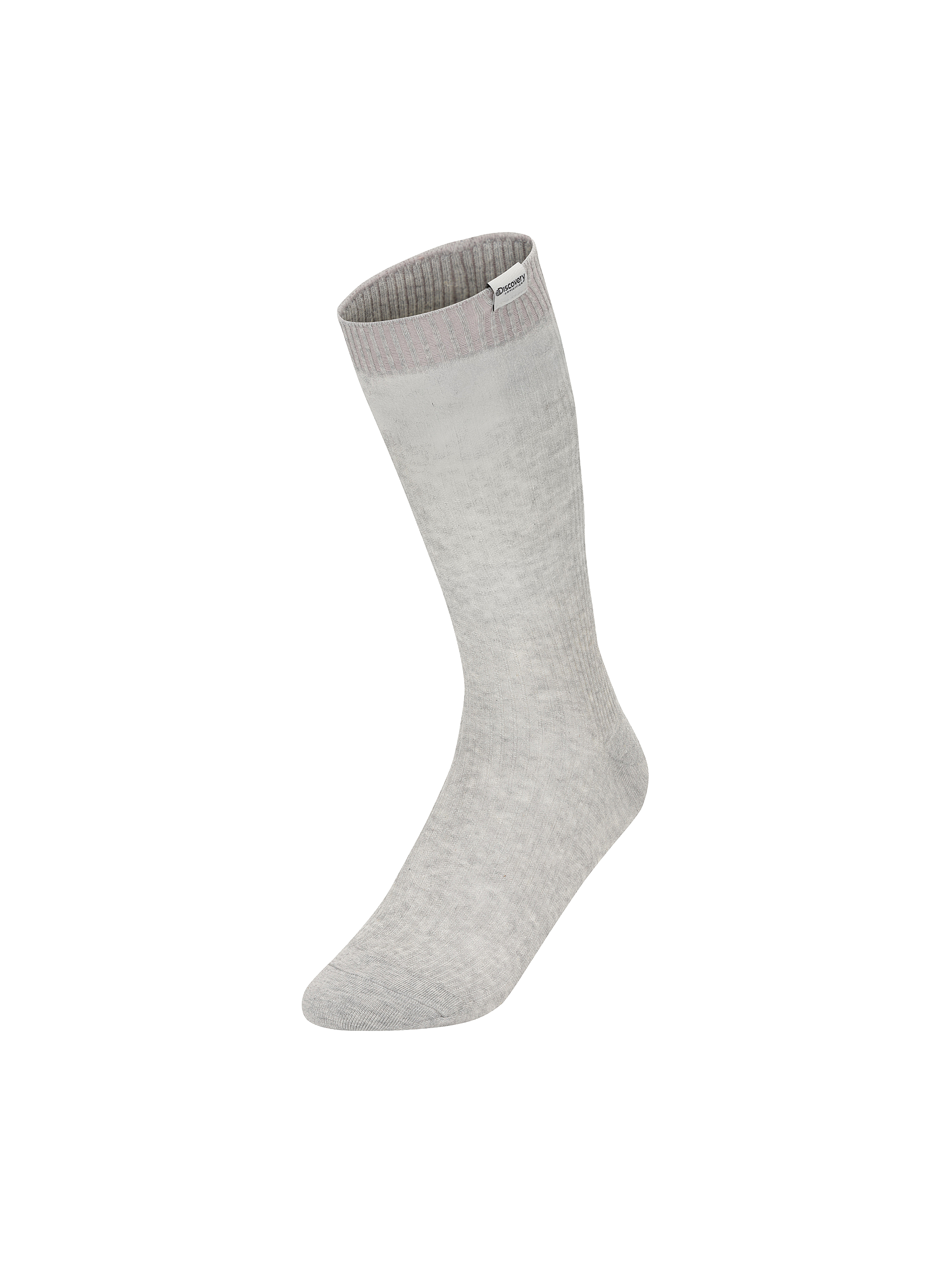 See-through Rib High Length Socks