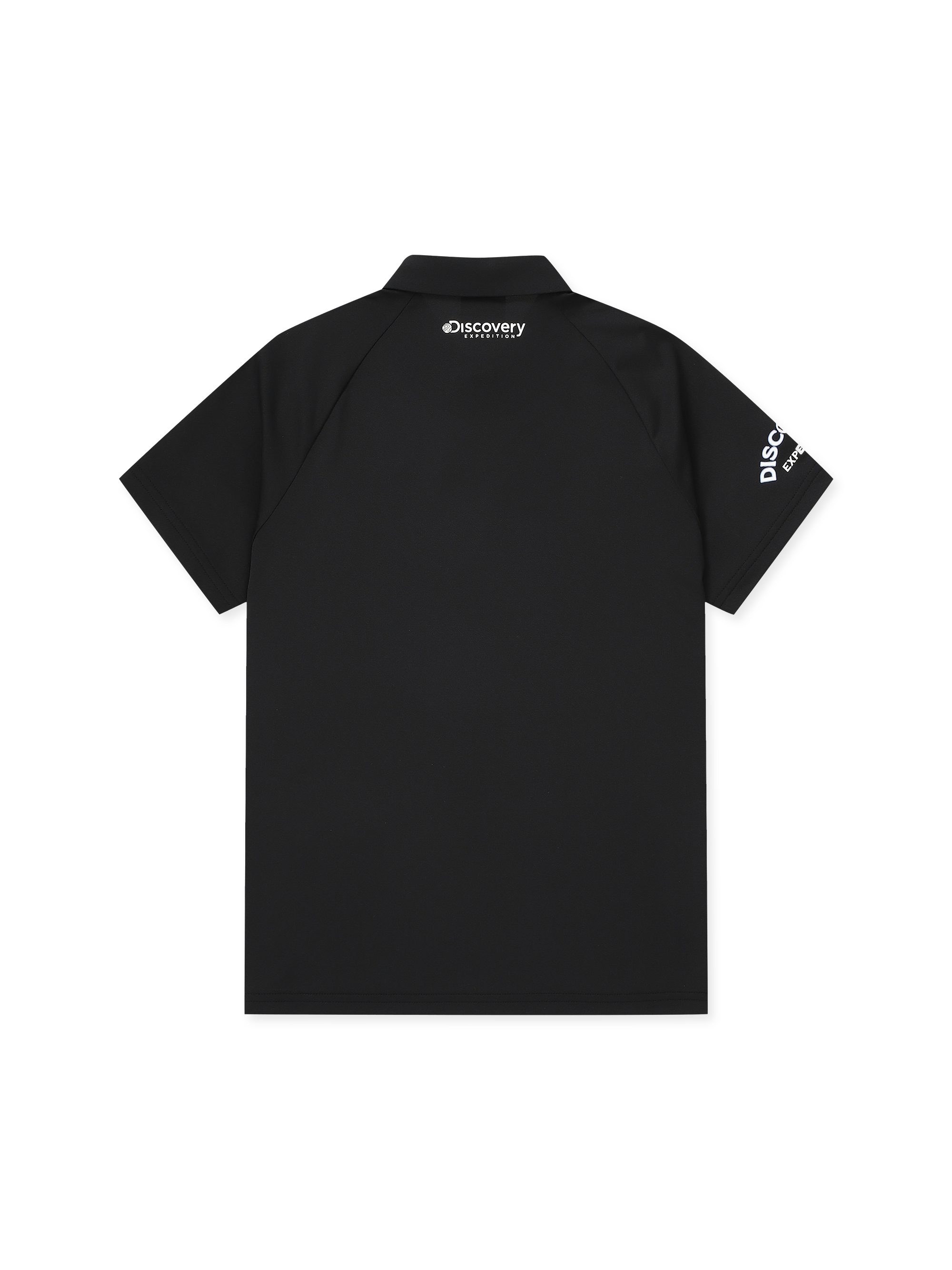 Raglan  Sleeve Point Collar T-shirt