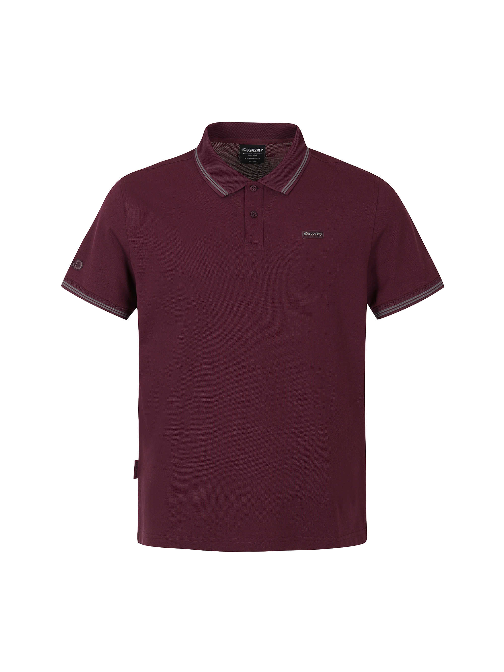 M's Color-Tipped Polo Shirt