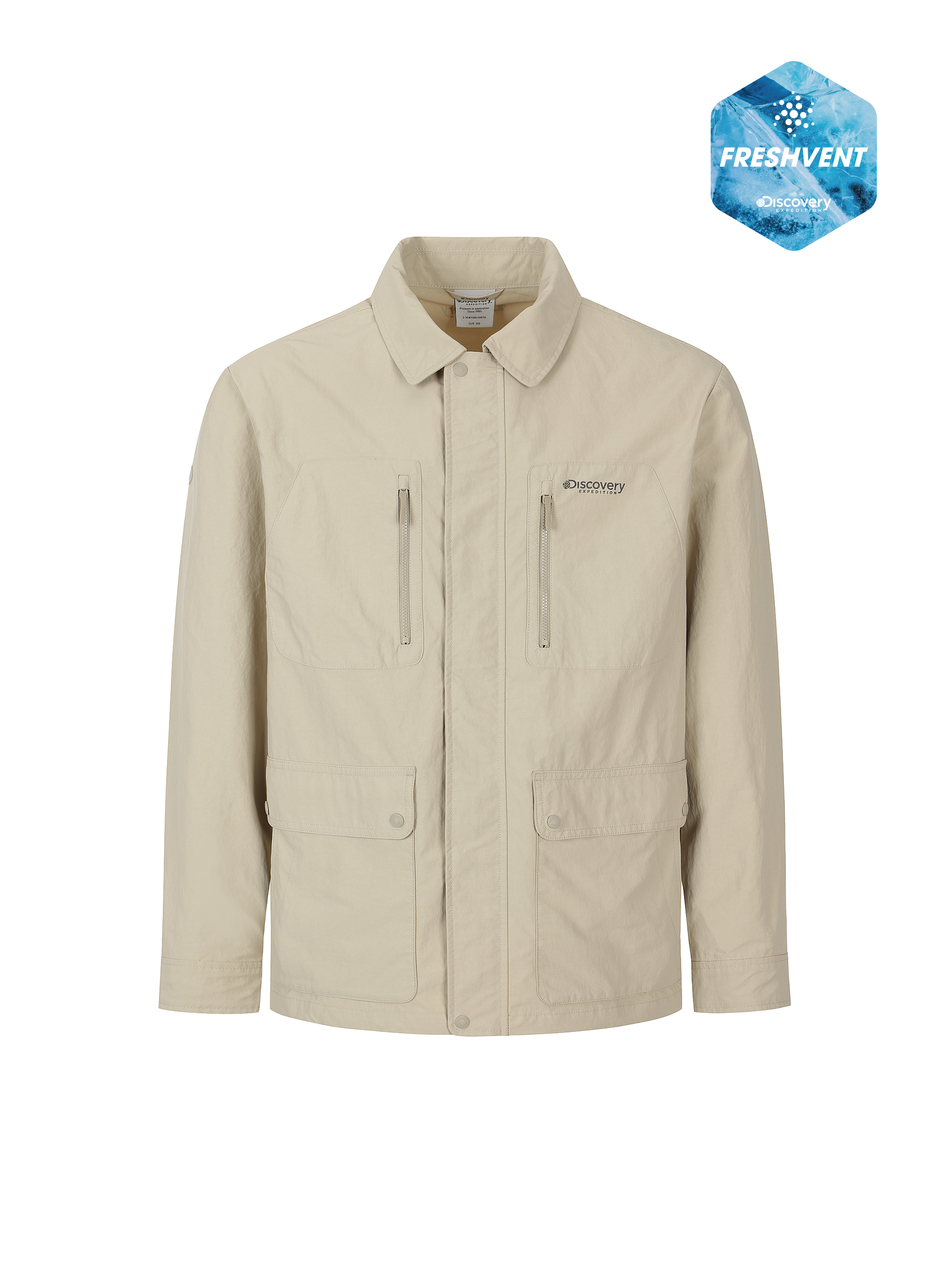 Men's Freshvent Collared Pocket Wind Jacket