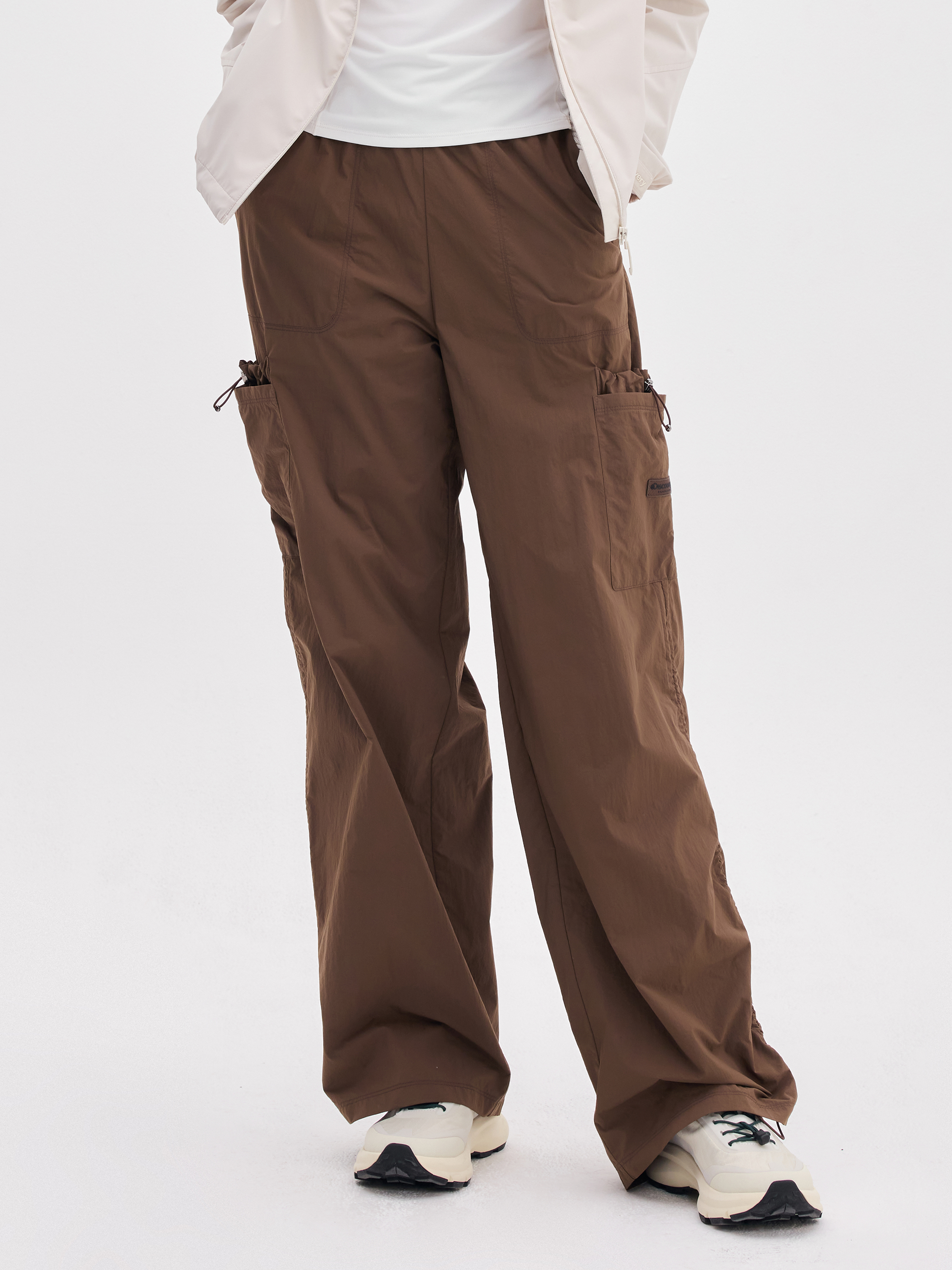 Freshvent Women's String Parachute Cargo Pants