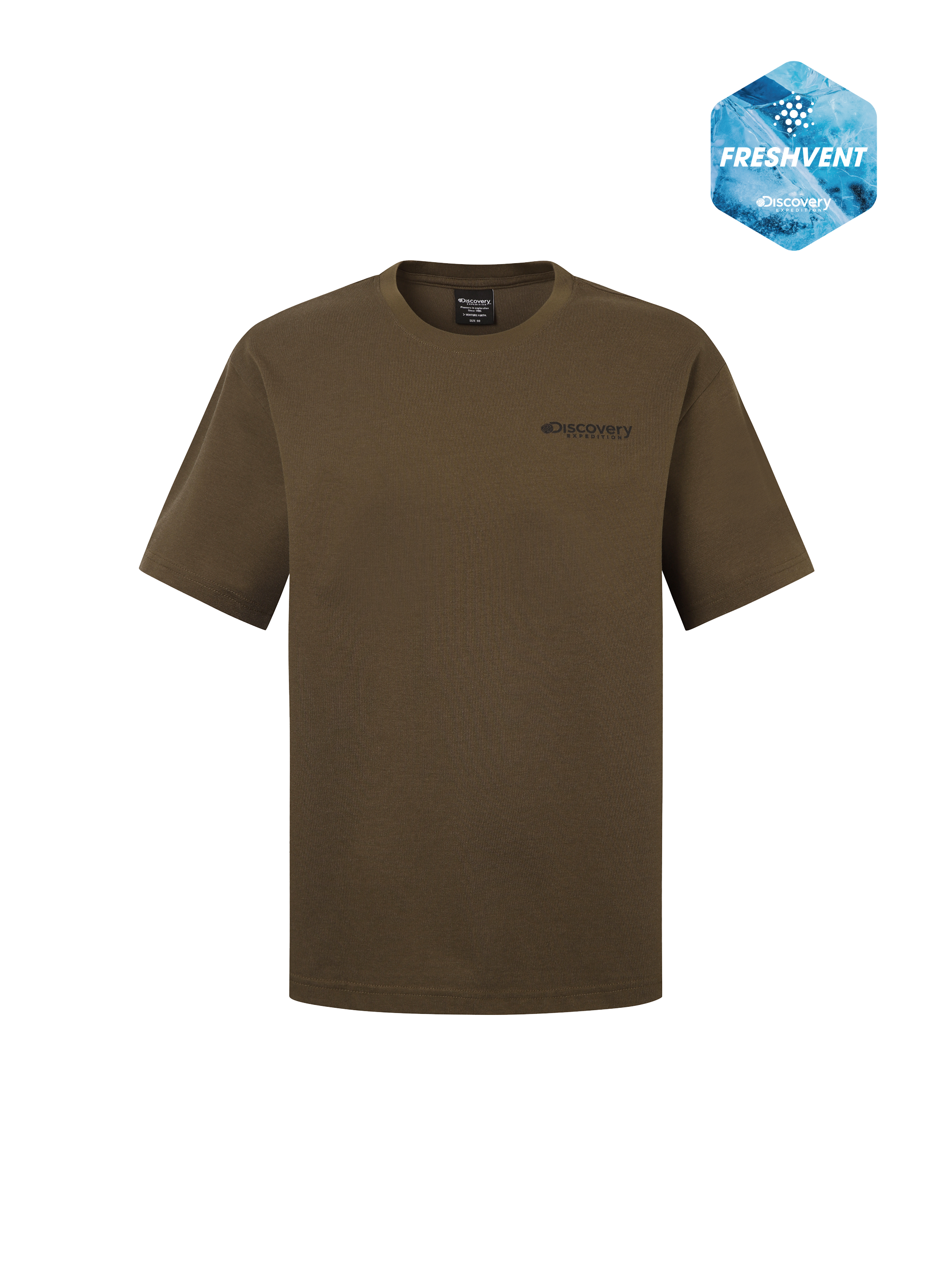 Freshvent Washed Altered Logo Short-Sleeve T-Shirt