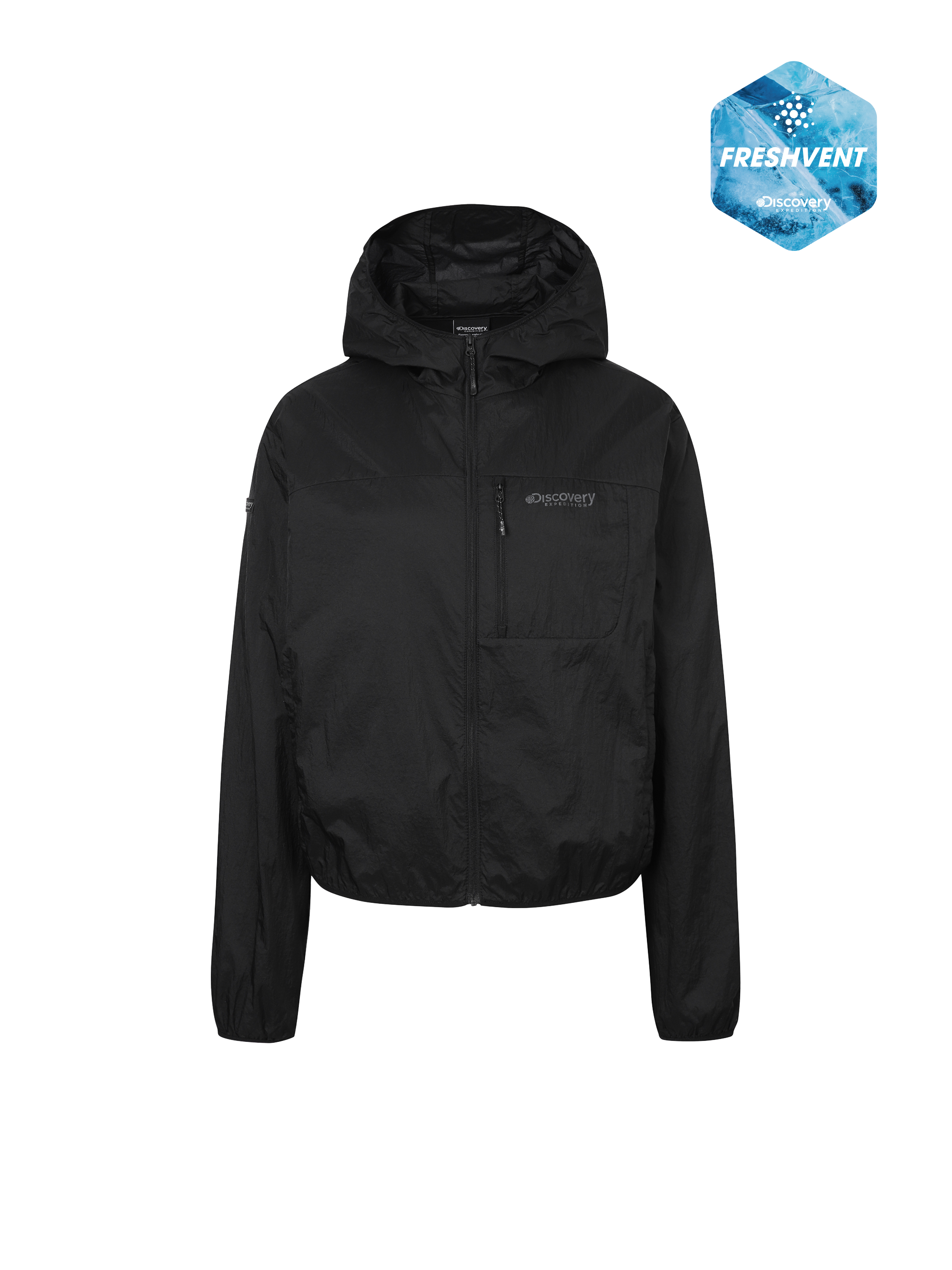 Freshvent Women's Crop Windbreaker