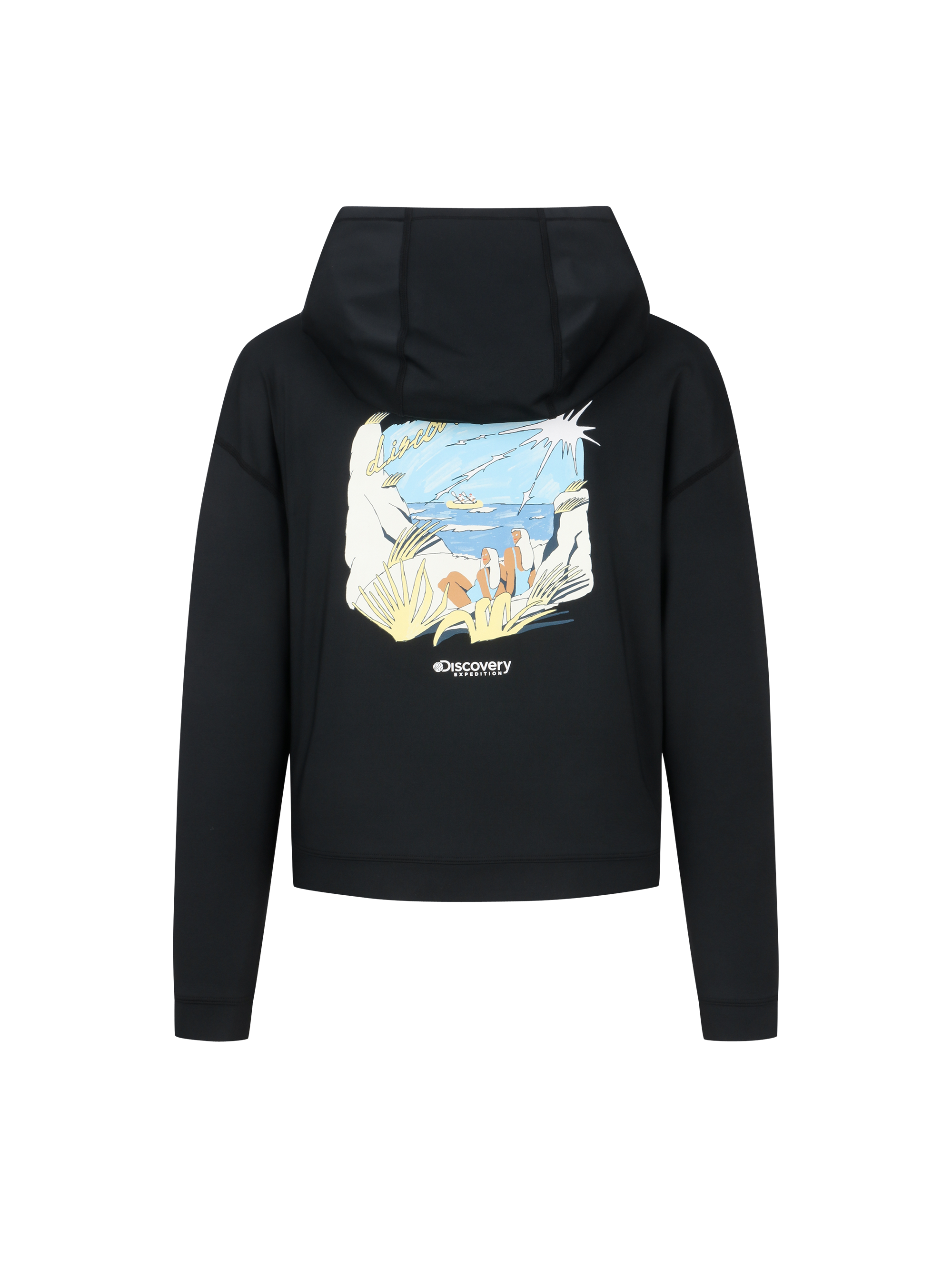 Women's Hot Summer Rouge Fit Hooded Cover Up