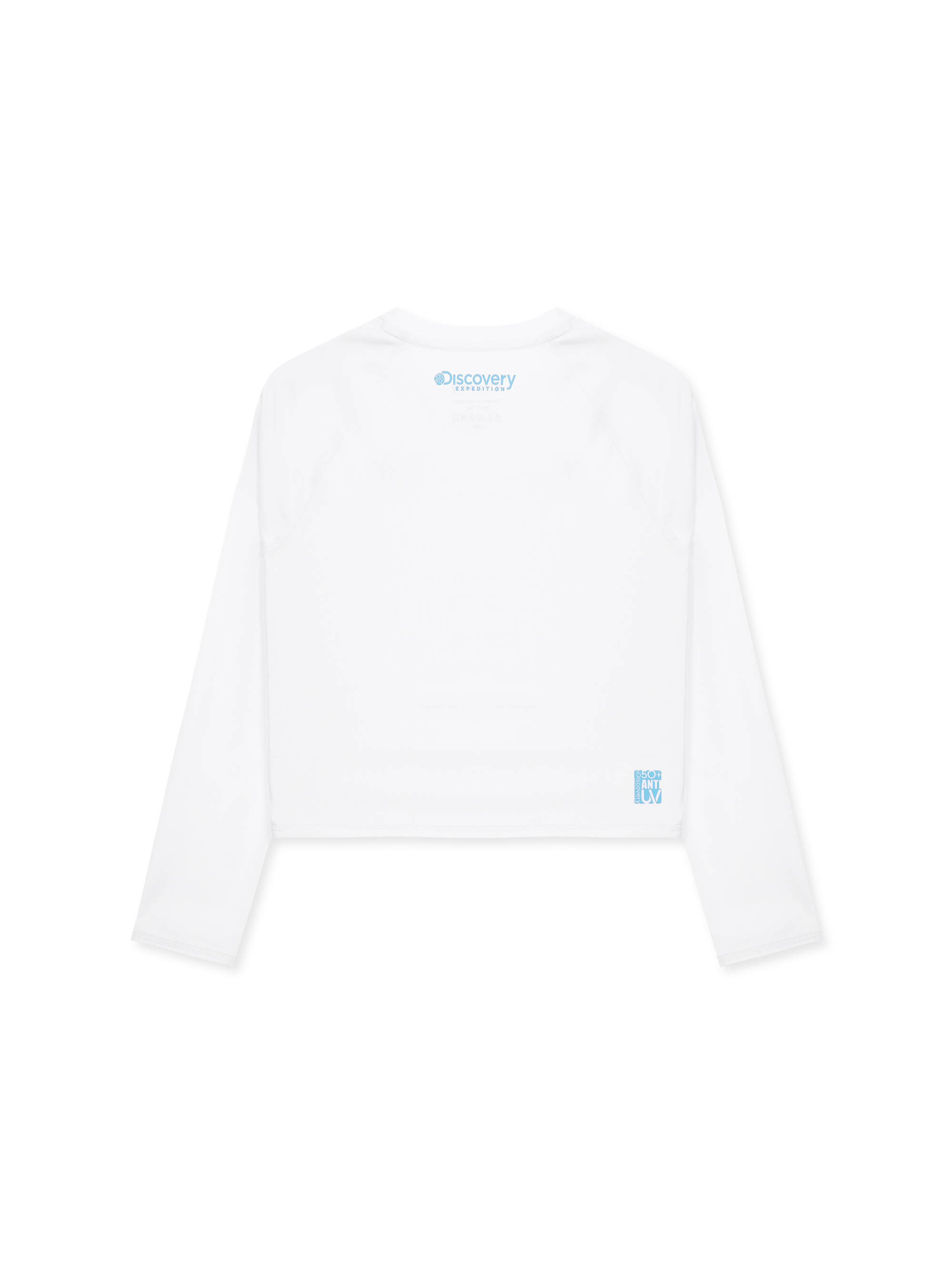 Girls Freshvent Crop Graphic Rashguard