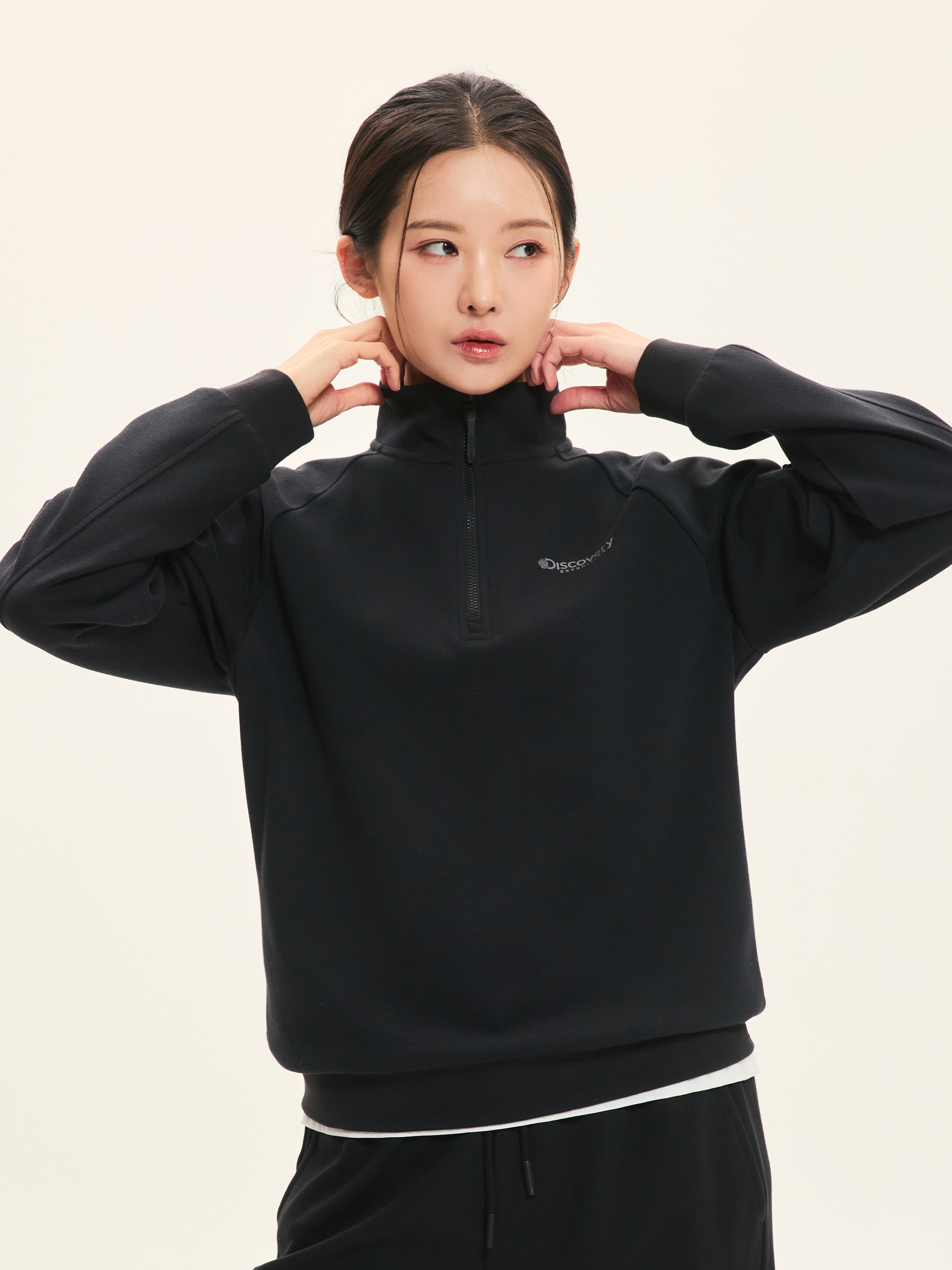 Knit Essential Training Half Zip-Up Sweatshirt