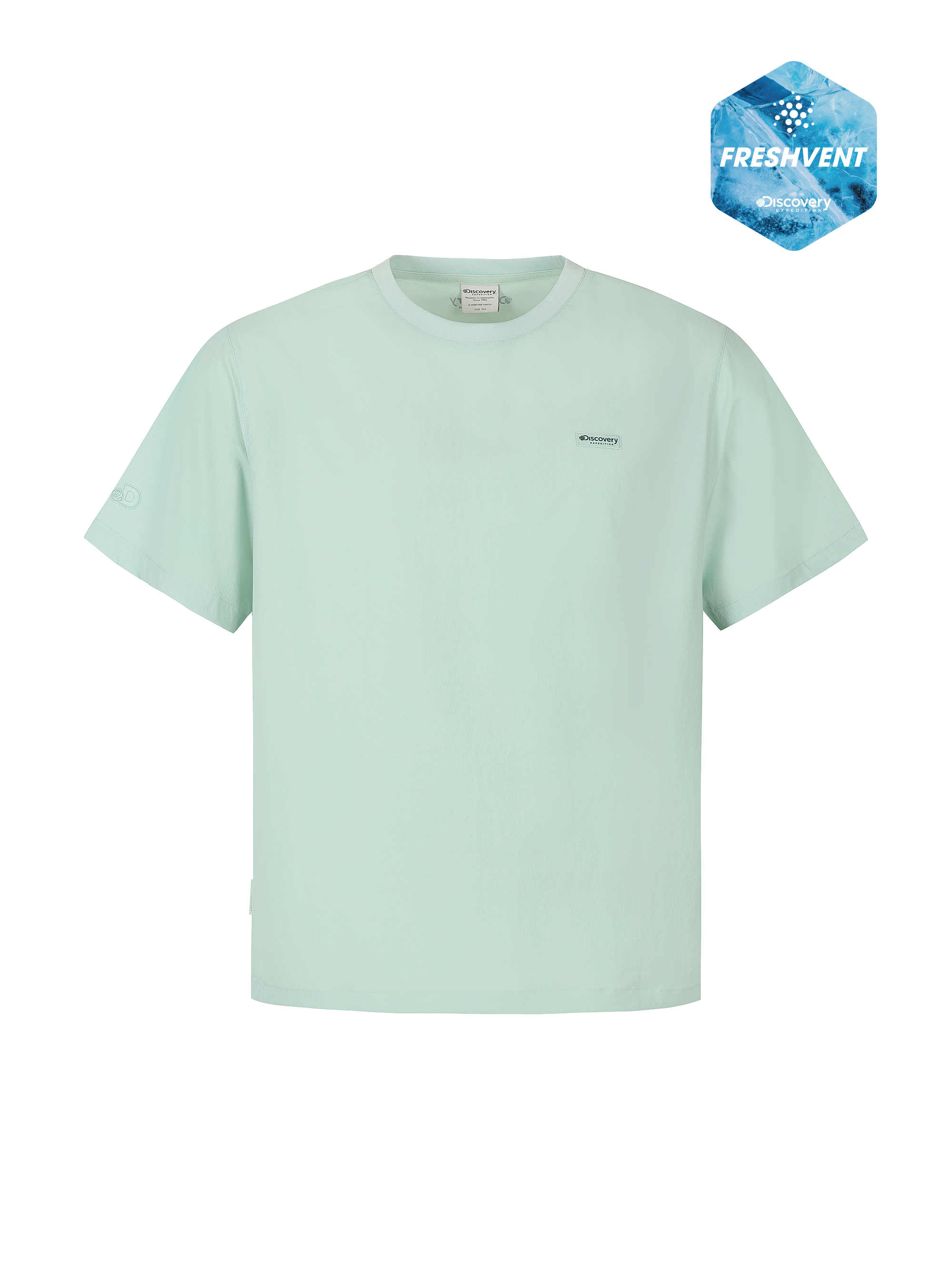 Uni Freshvent Essential Woven Short-Sleeve T-shirt