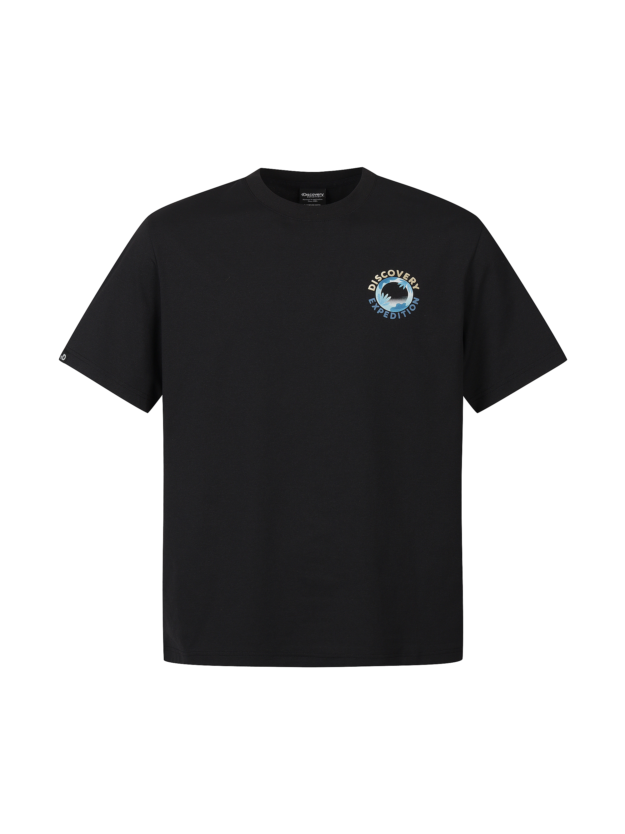 Uni Small Leaf Graphic Short-Sleeve T-shirt