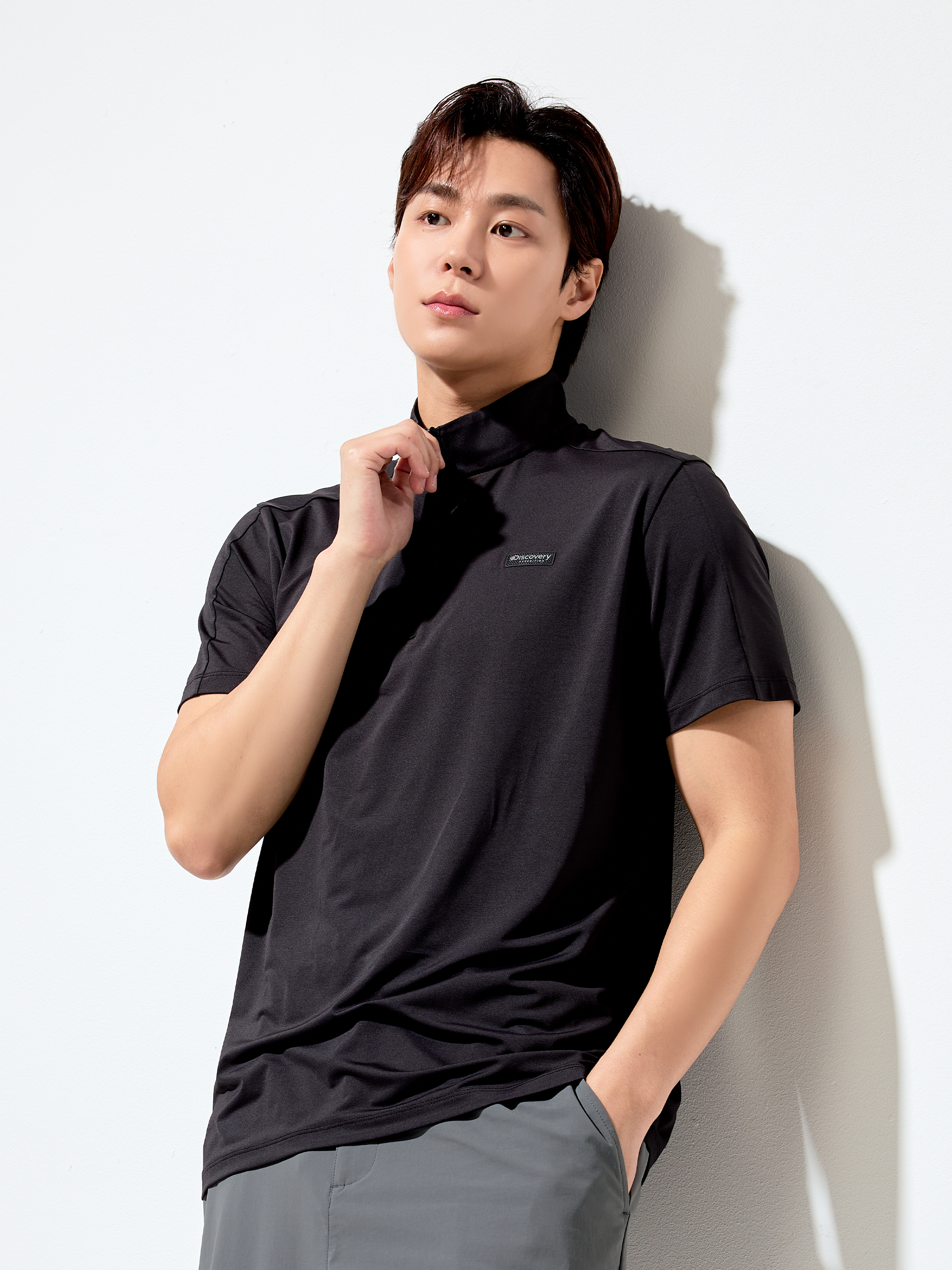 Men's Freshvent Zip Neck Short Sleeve T-Shirts