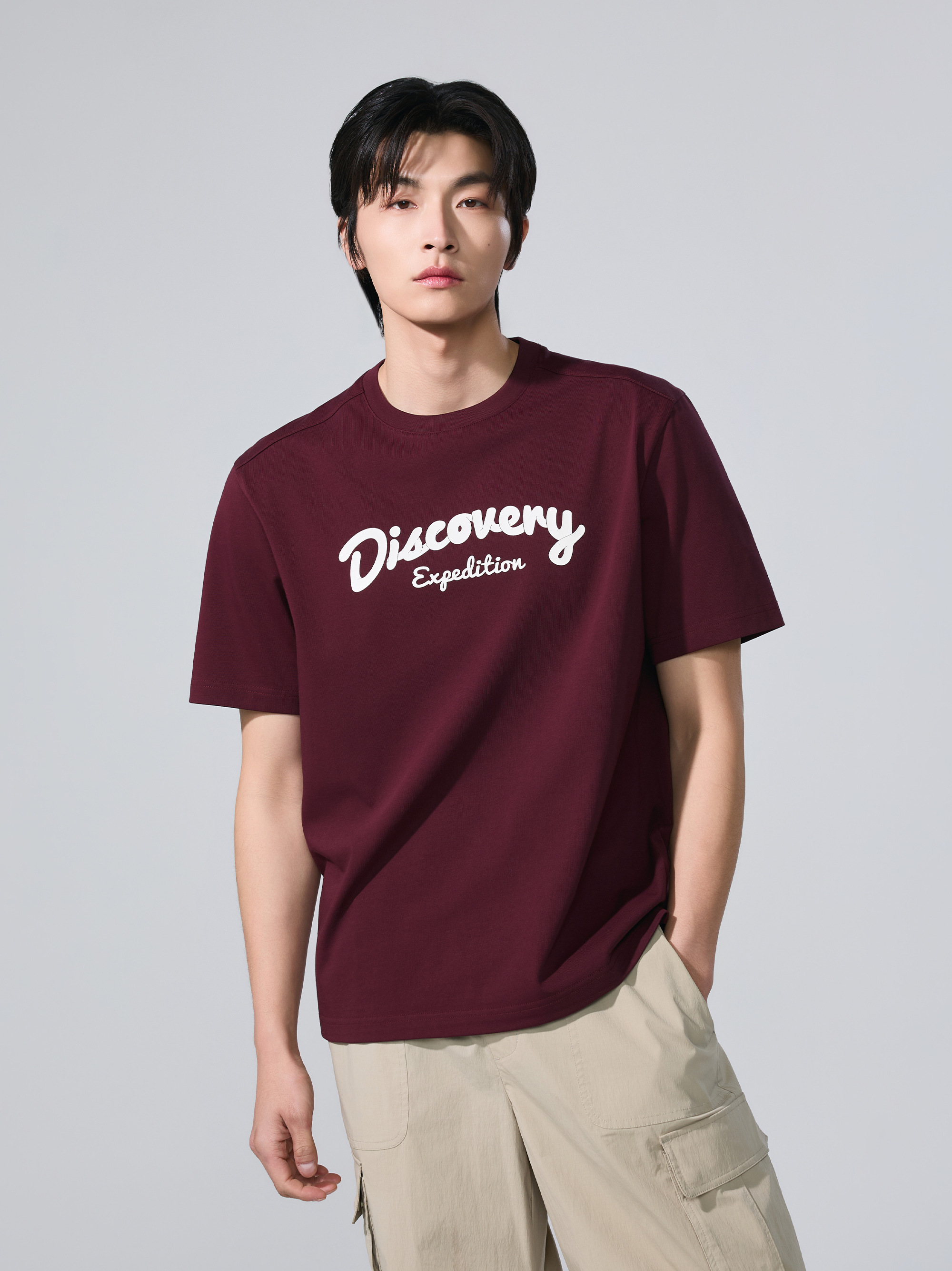 Uni Aerocool Lettering Graphic Short-Sleeve T-shirt