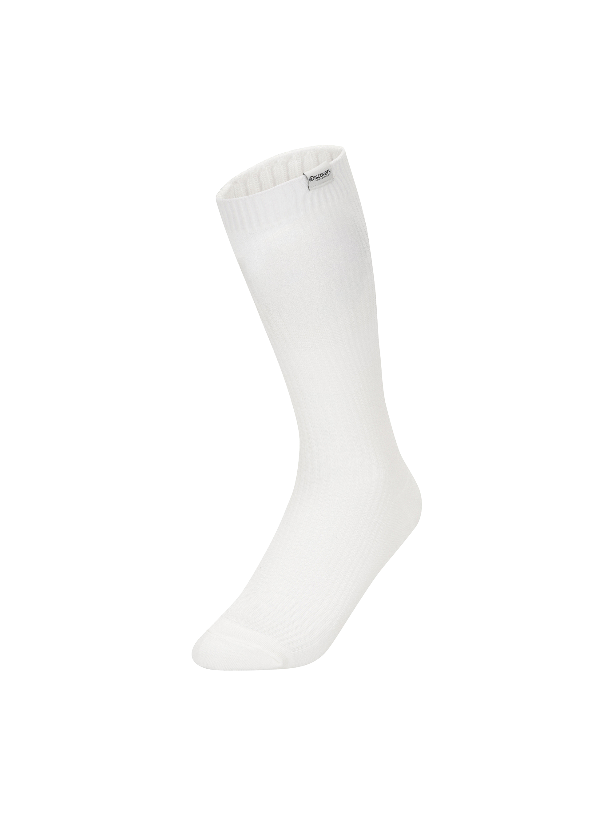 See-through Rib High Length Socks