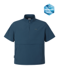 Uni Freshvent Lightweight Woven Training Short Sleeve High Neck Anorak