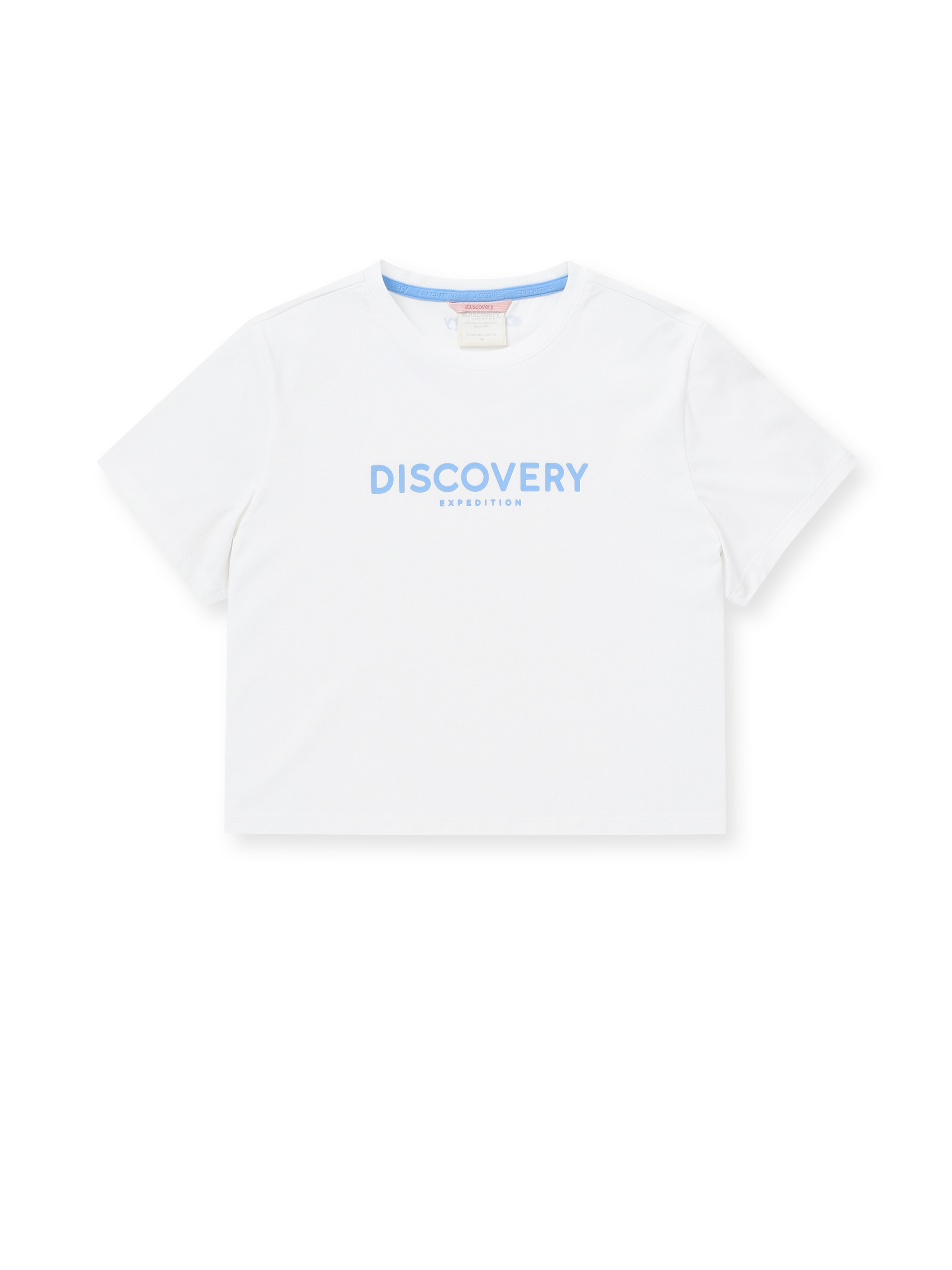 Typo Crop T-shirt