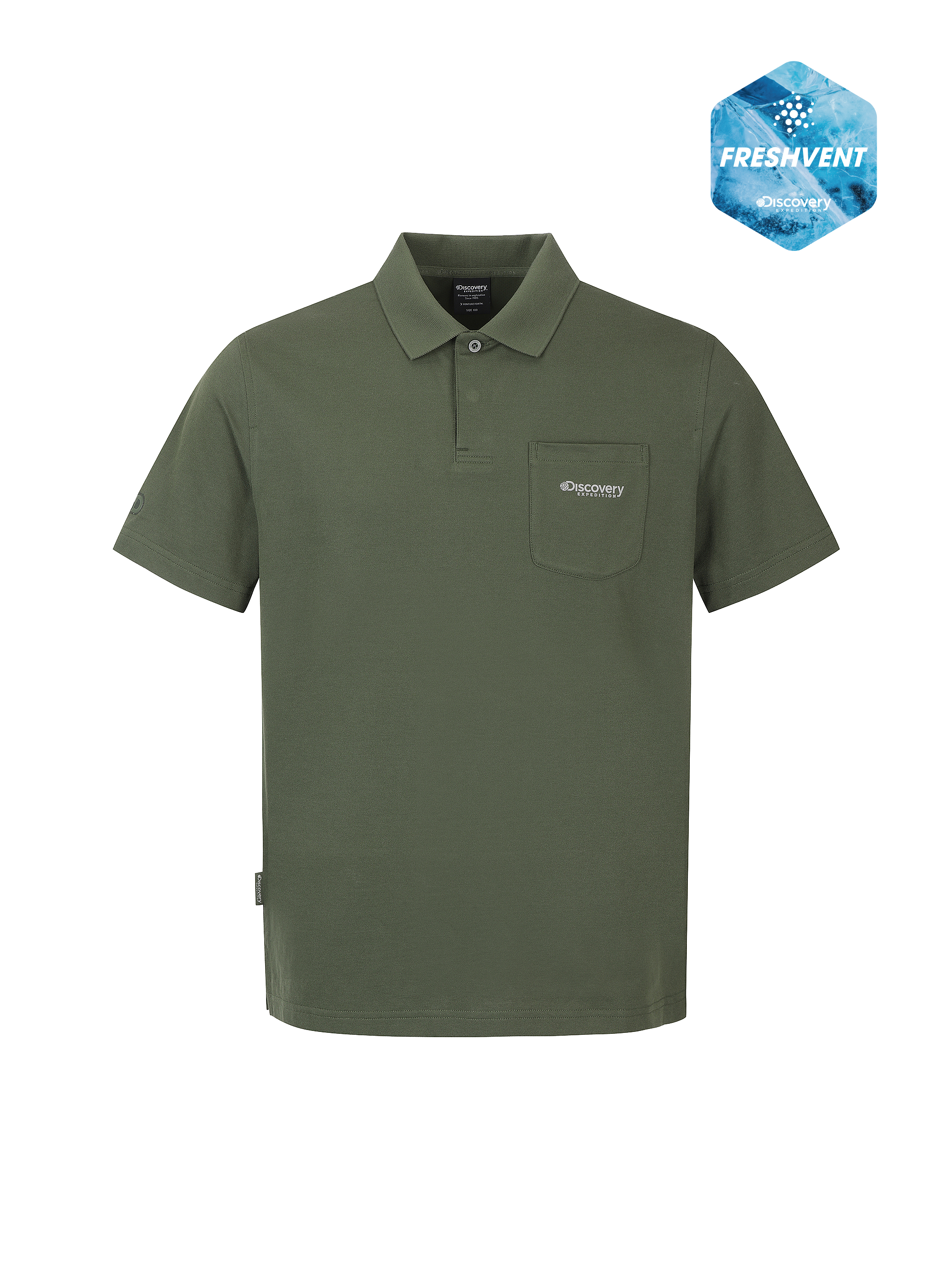 M's Freshvent Ted Pocket Polo Shirt