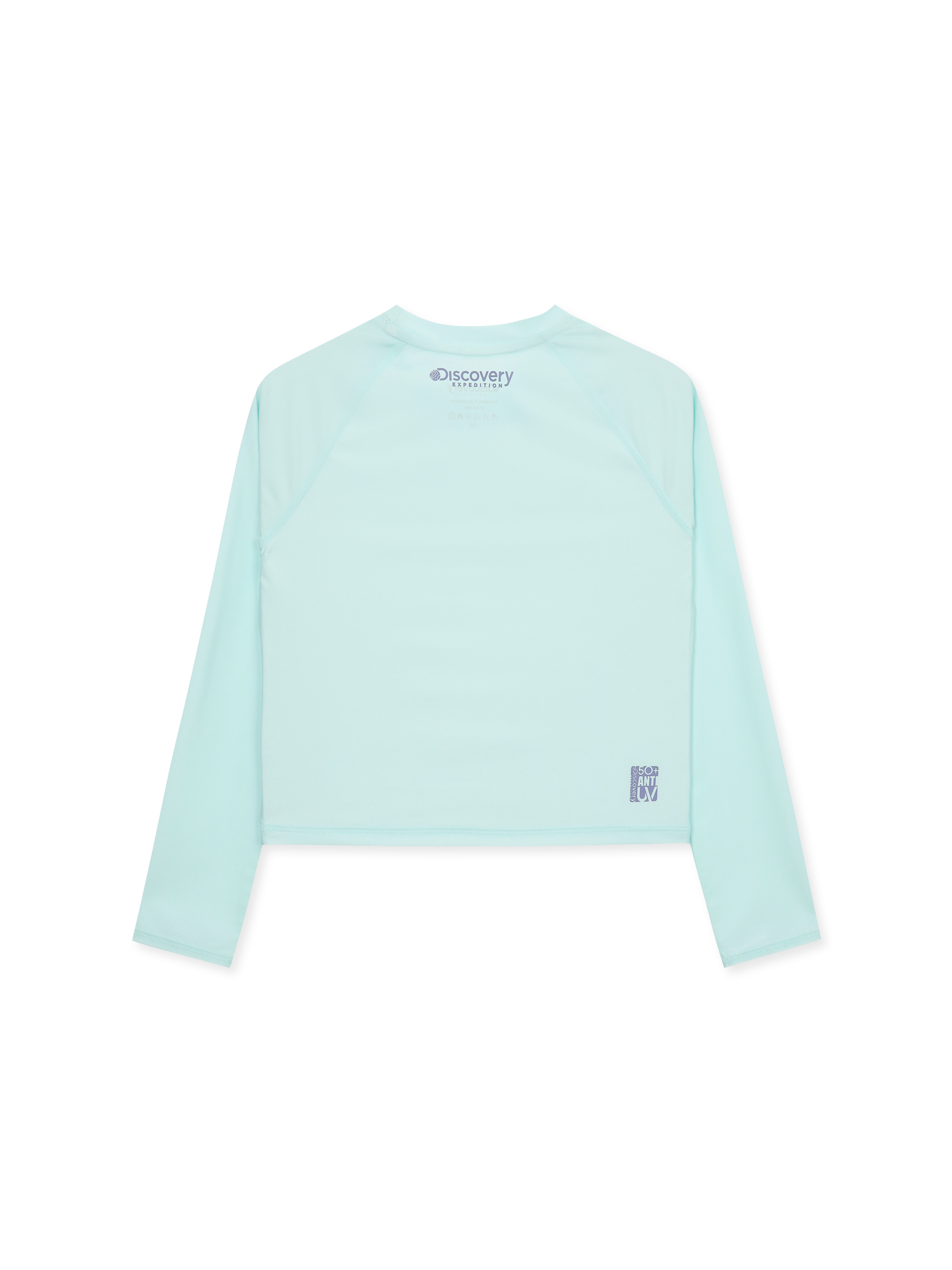 Girls Freshvent Crop Graphic Rashguard