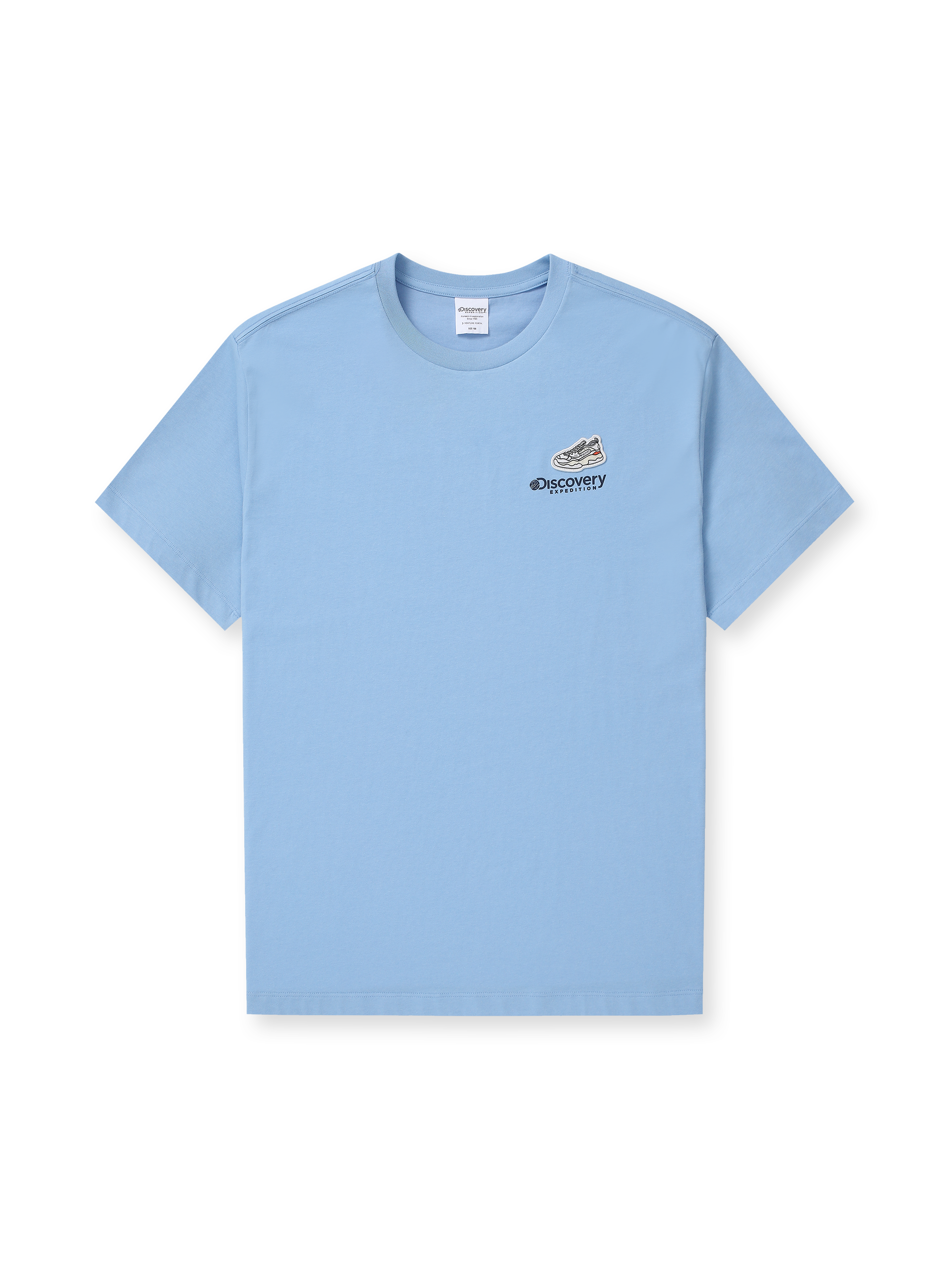 ◎Discovery EXPEDITION◎ Varsity back graphic t-shirt DNAVY Men's Collection | Tag | Discovery-Expedition