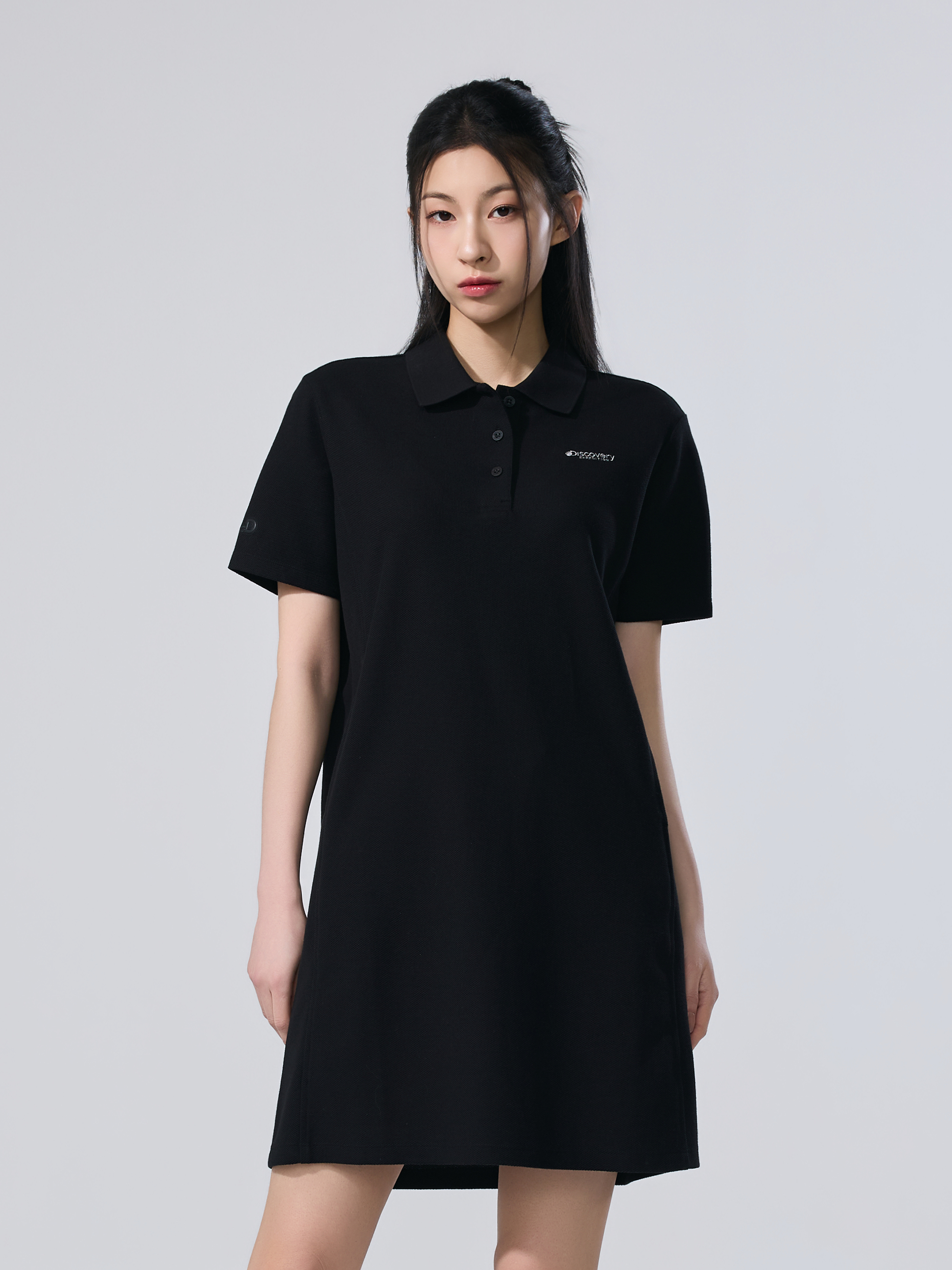 W's Polo-Type Pique Dress
