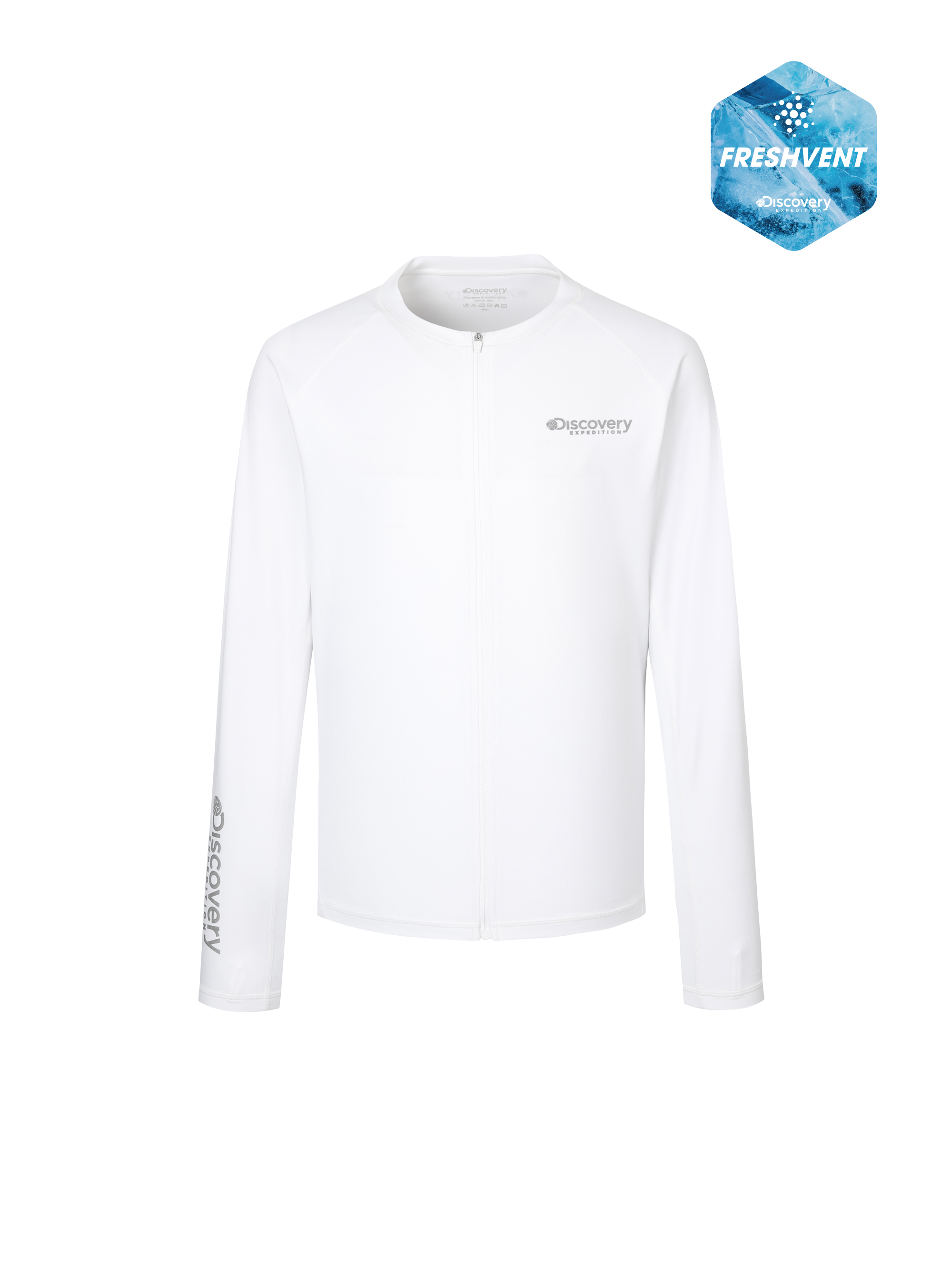 Freshvent Men's Essential Zip-up Rashguard