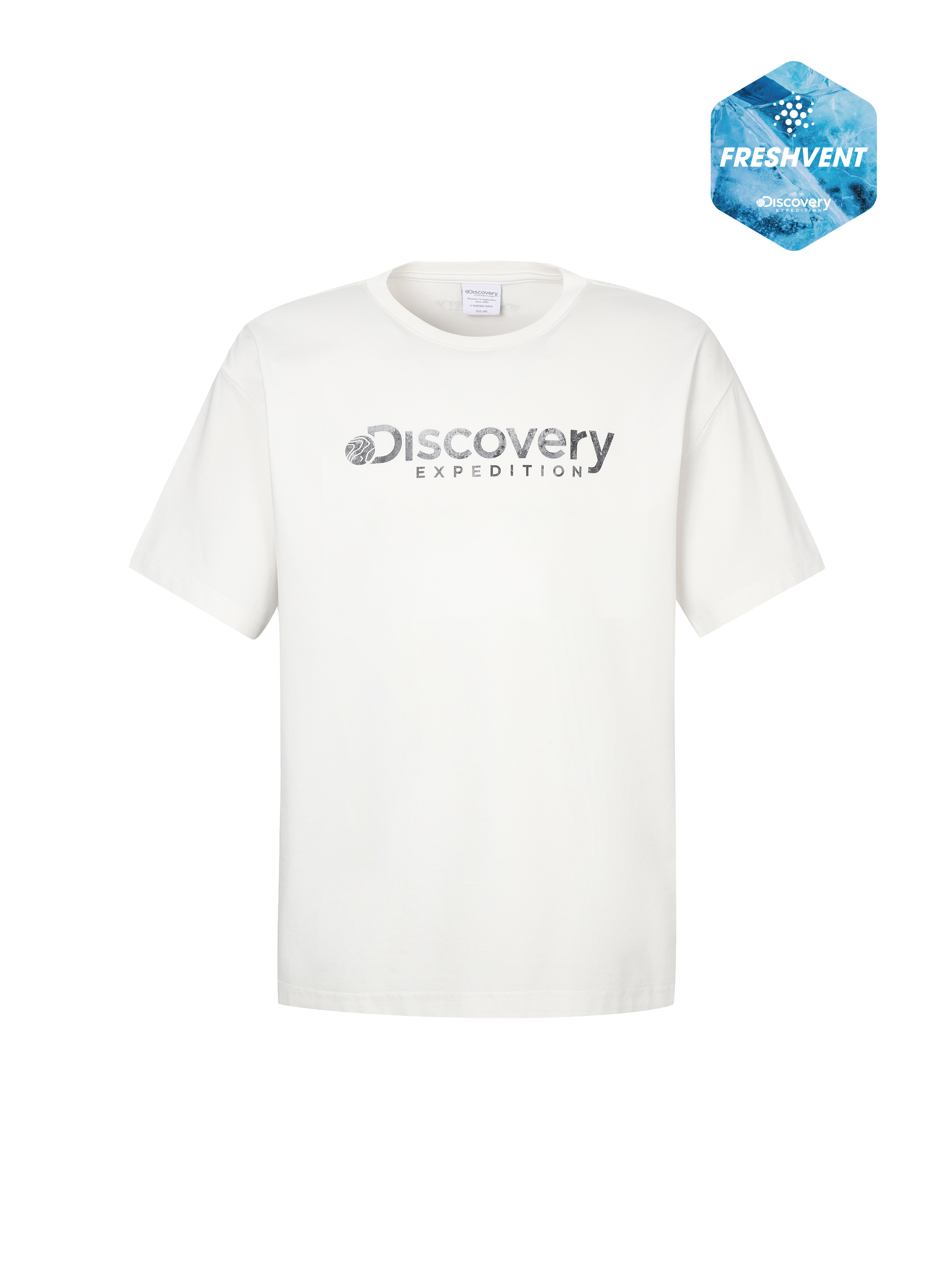 Freshvent Washed Logo Graphic Short Sleeve T-shirt