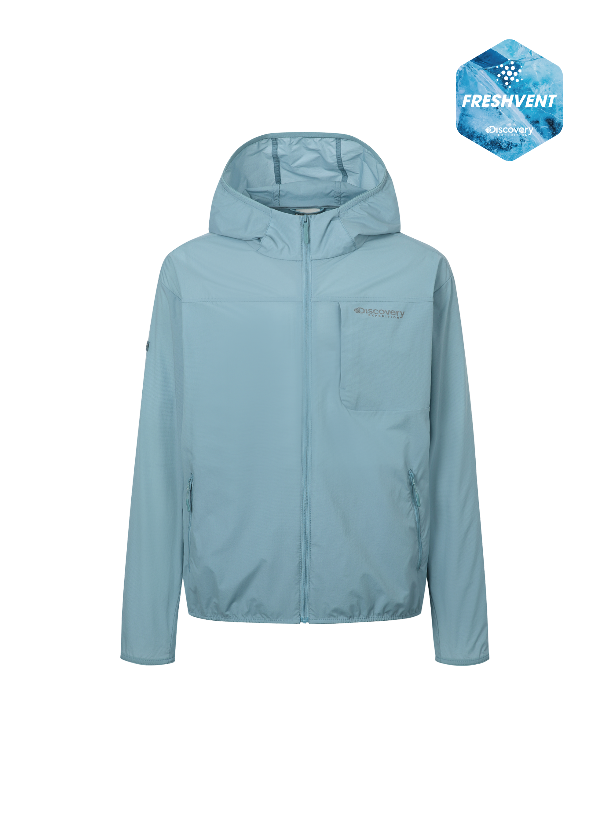 Freshvent Men's Packable Windbreaker