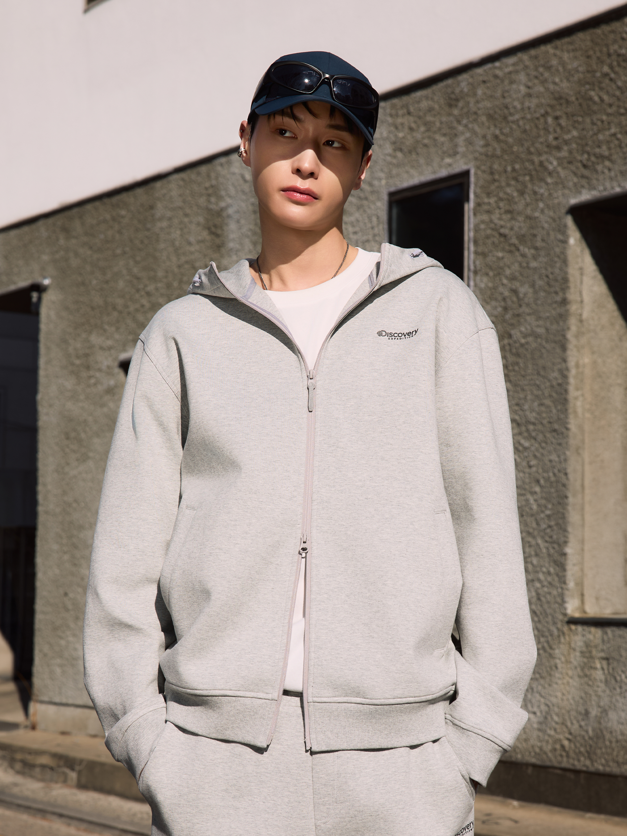 M's Tech Knit Training Hooded ZIP-UP