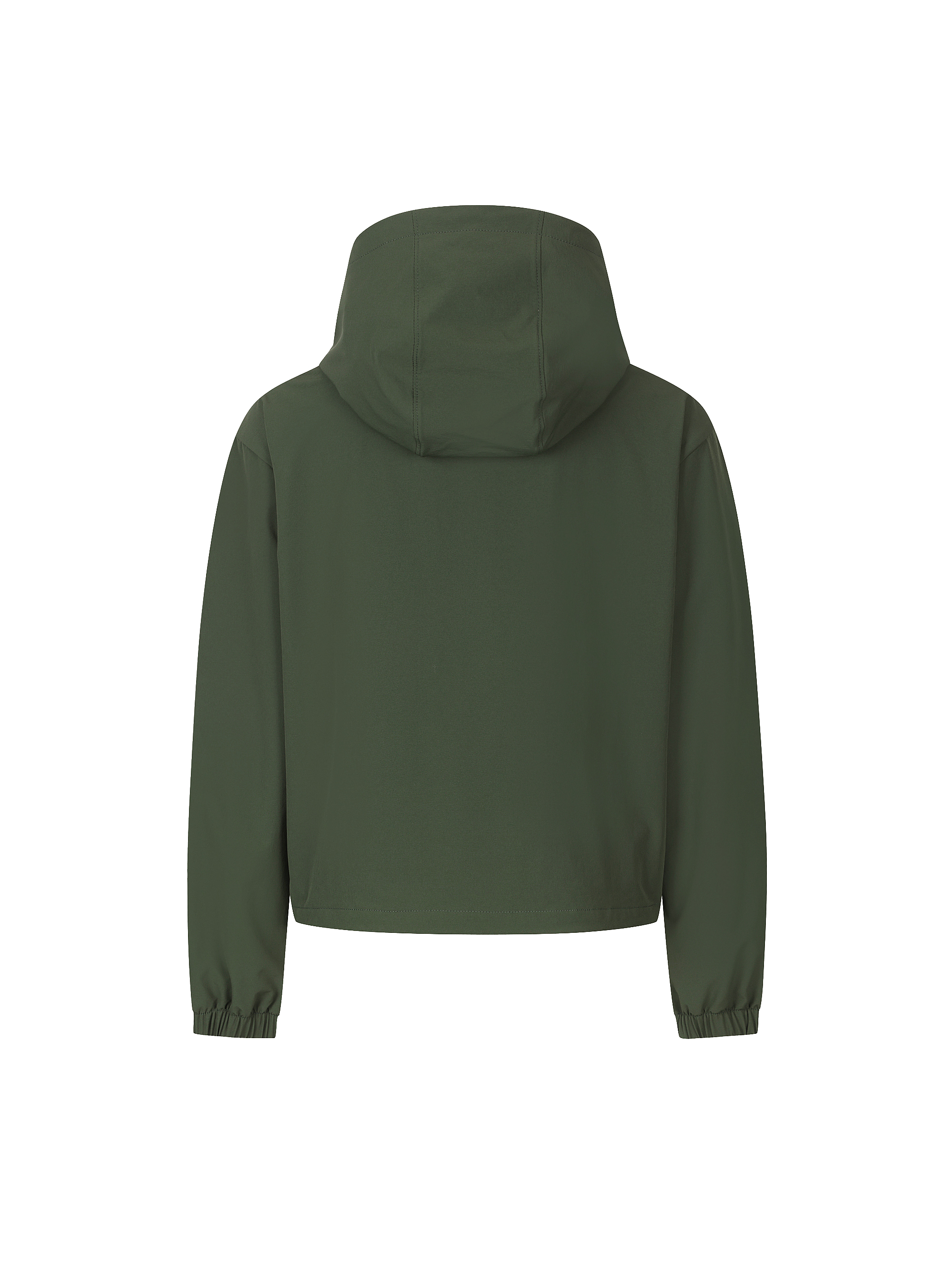 W's Stretch Woven Training Cropped Hooded ZIP-UP