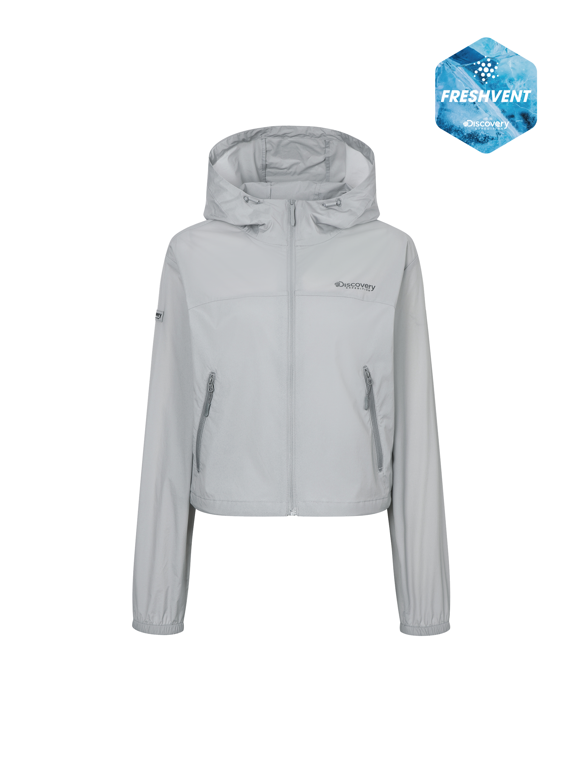 Freshvent Women's Cropped Windbreaker