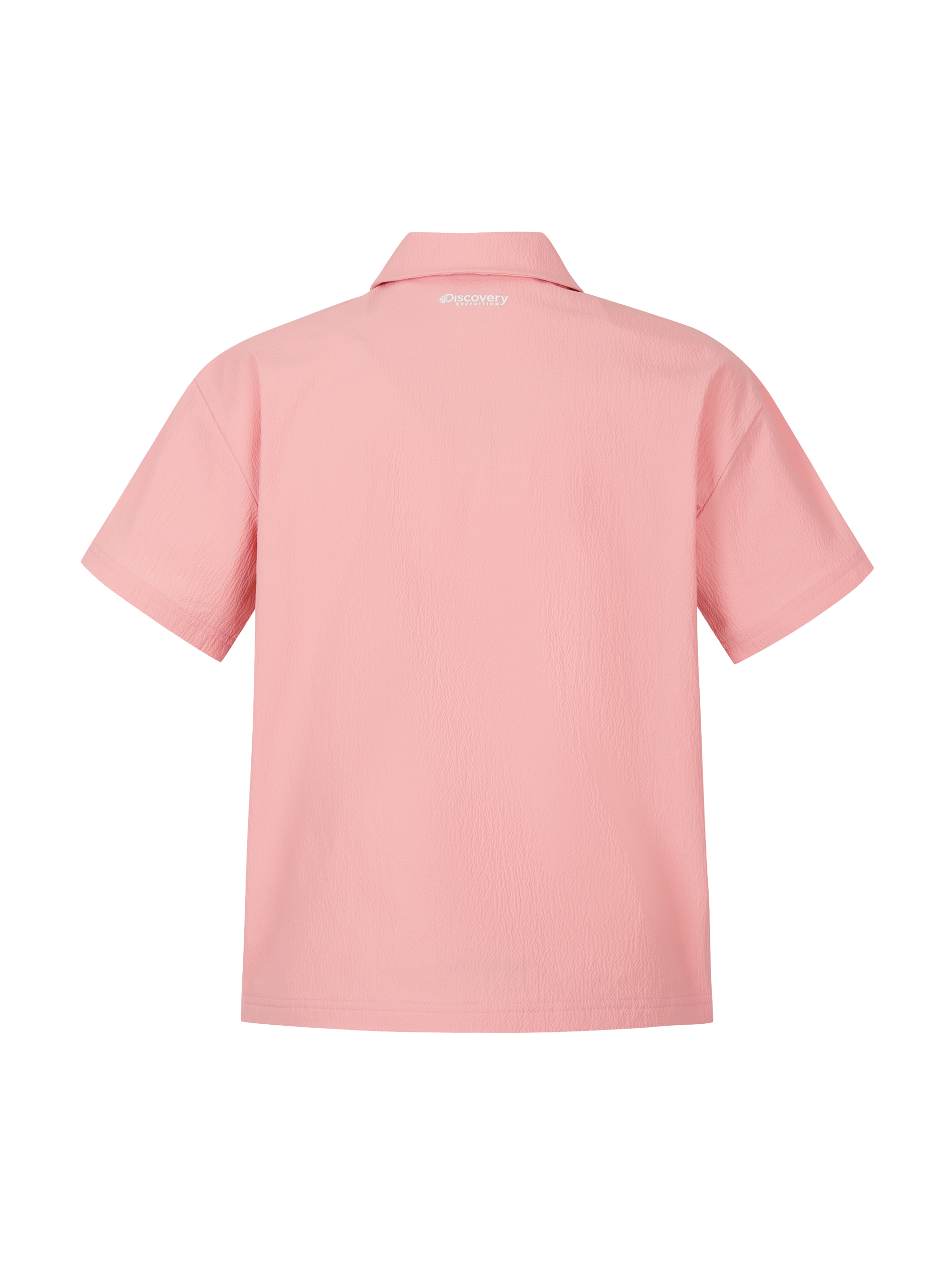 W's Seersucker Woven Polo Shirt
