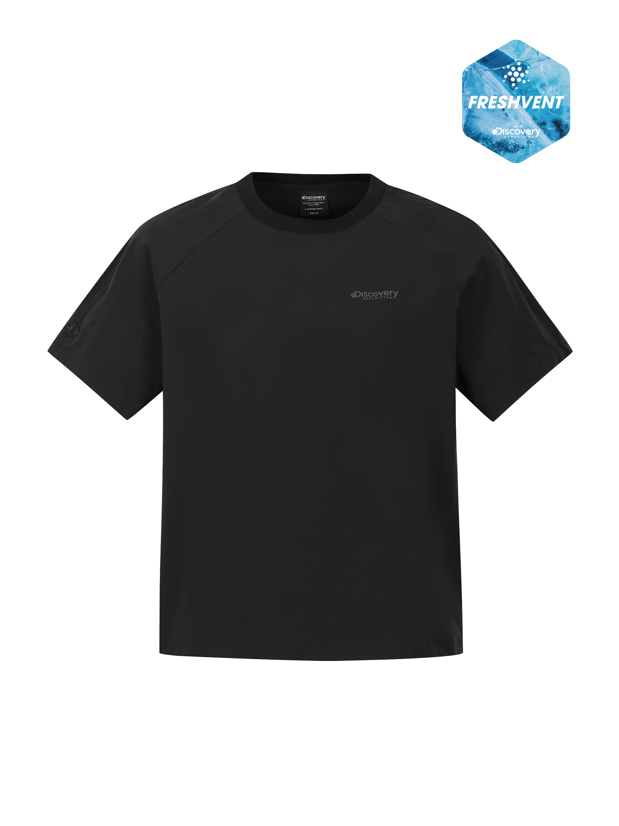 W's Freshvent Raglan Woven Short Sleeve T-shirt