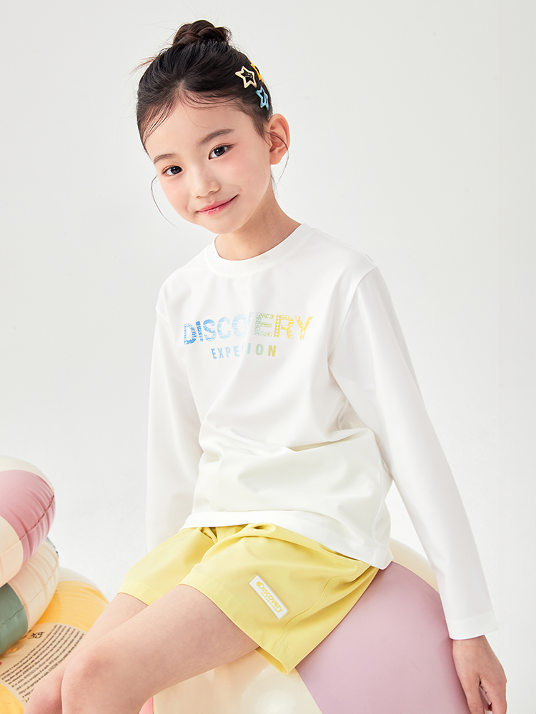 Kids Freshvent Big Logo Water Long Palp T-shirt