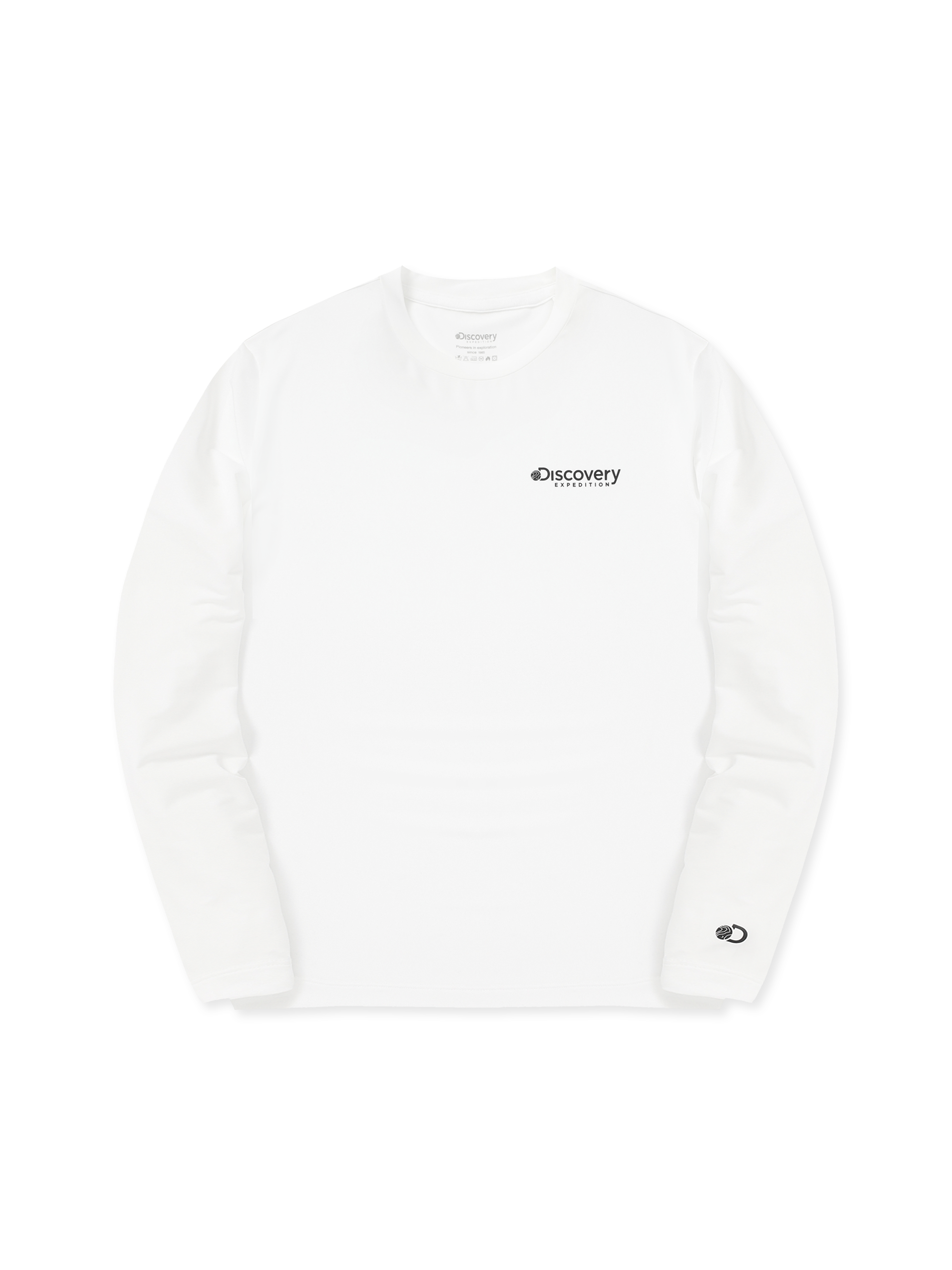 Men's Cool Layered Round Neck Long Palp T-shirt