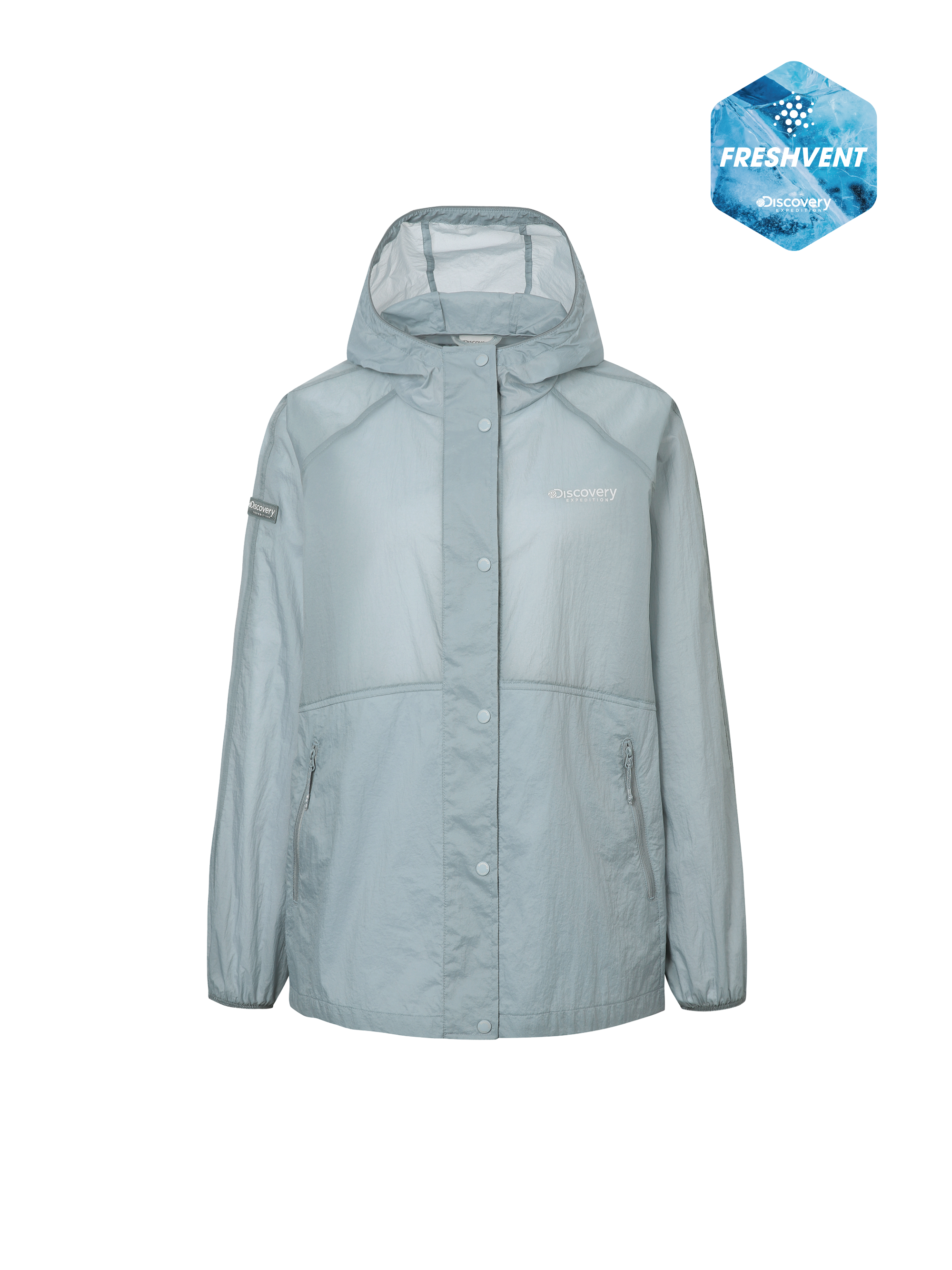 Freshvent Women's Oversized Windbreaker