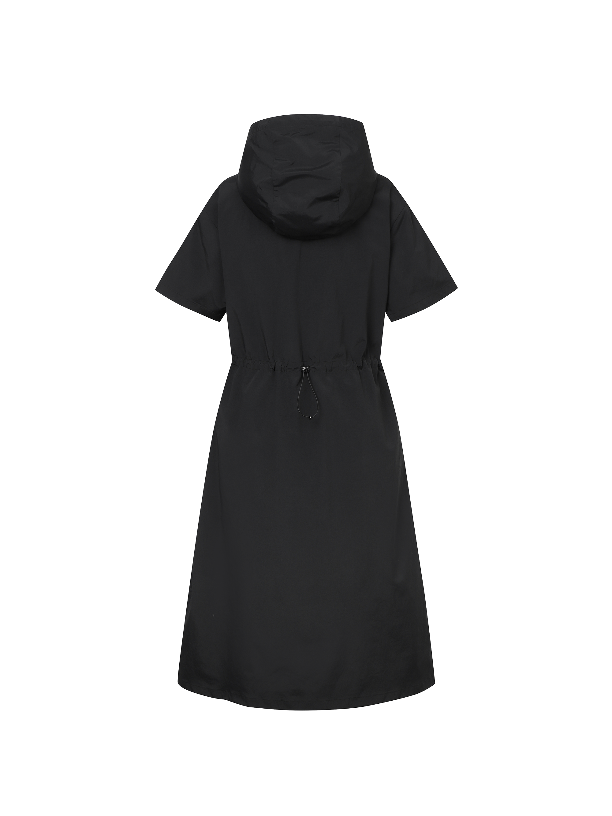 Freshvent Women's Lightweight Hooded Woven Dress