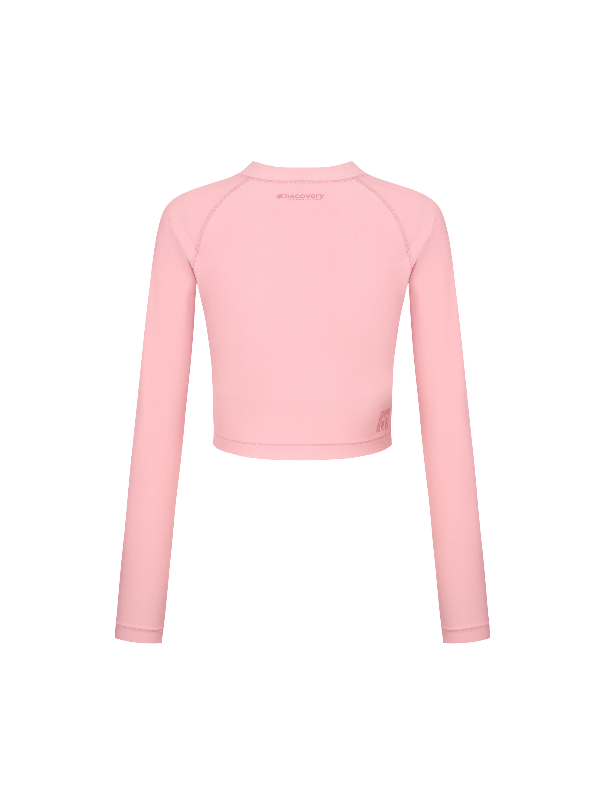 Freshvent Women's Essential Half Zip-up Crop Rashguard