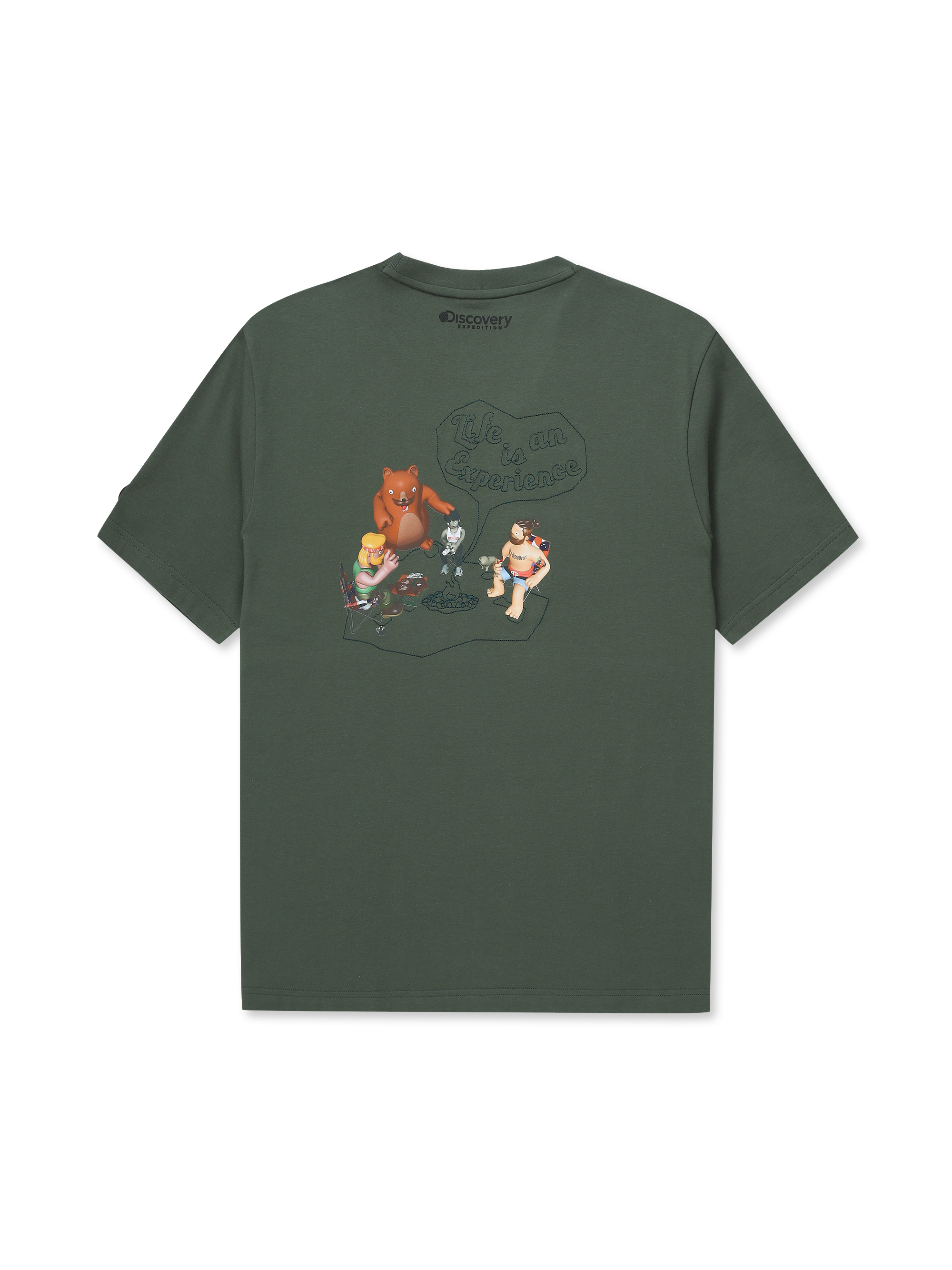 Mane Crew Outdoor Camping Graphic T-shirt