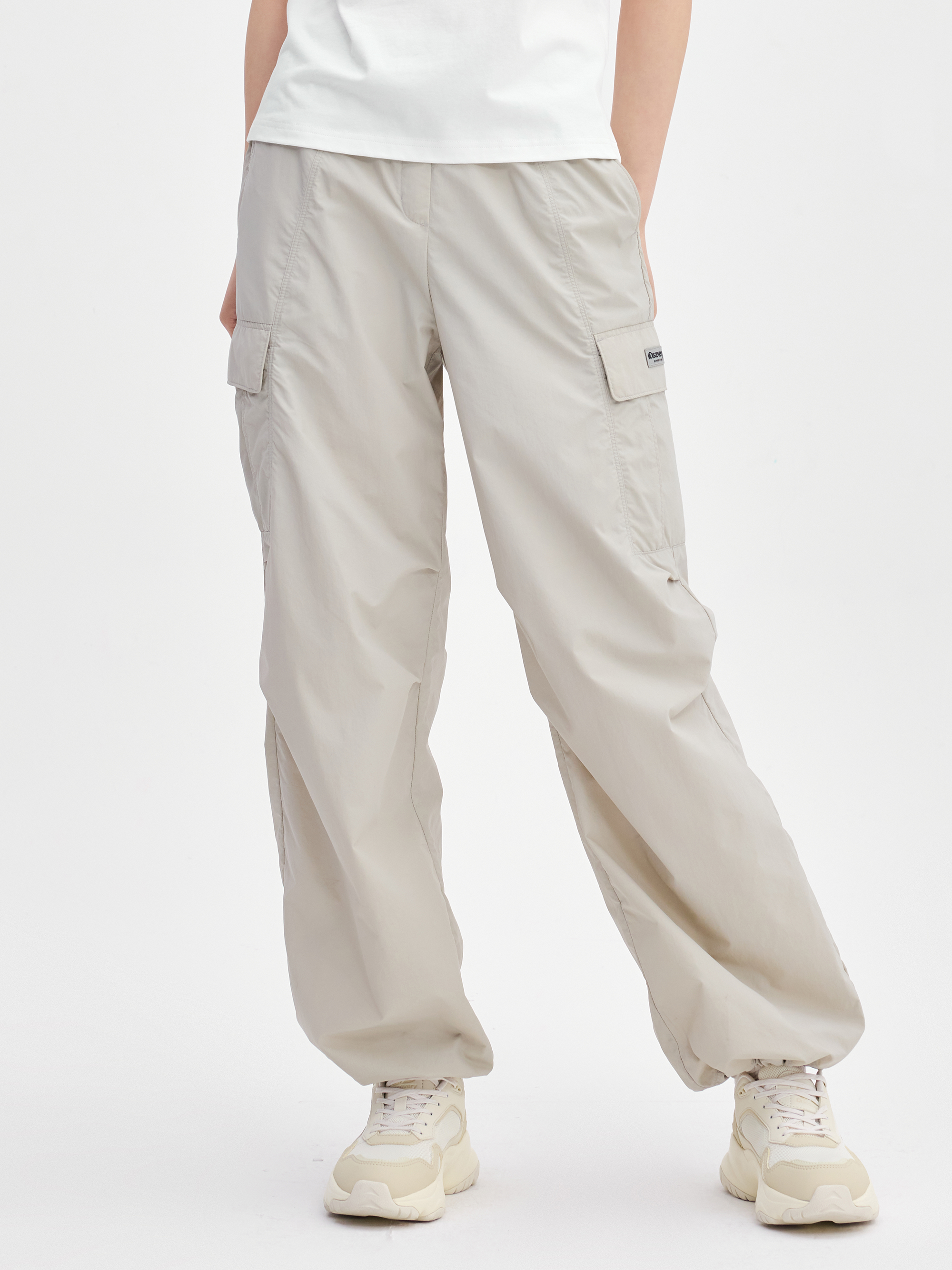 Freshvent Women's Parachute Cargo Pants