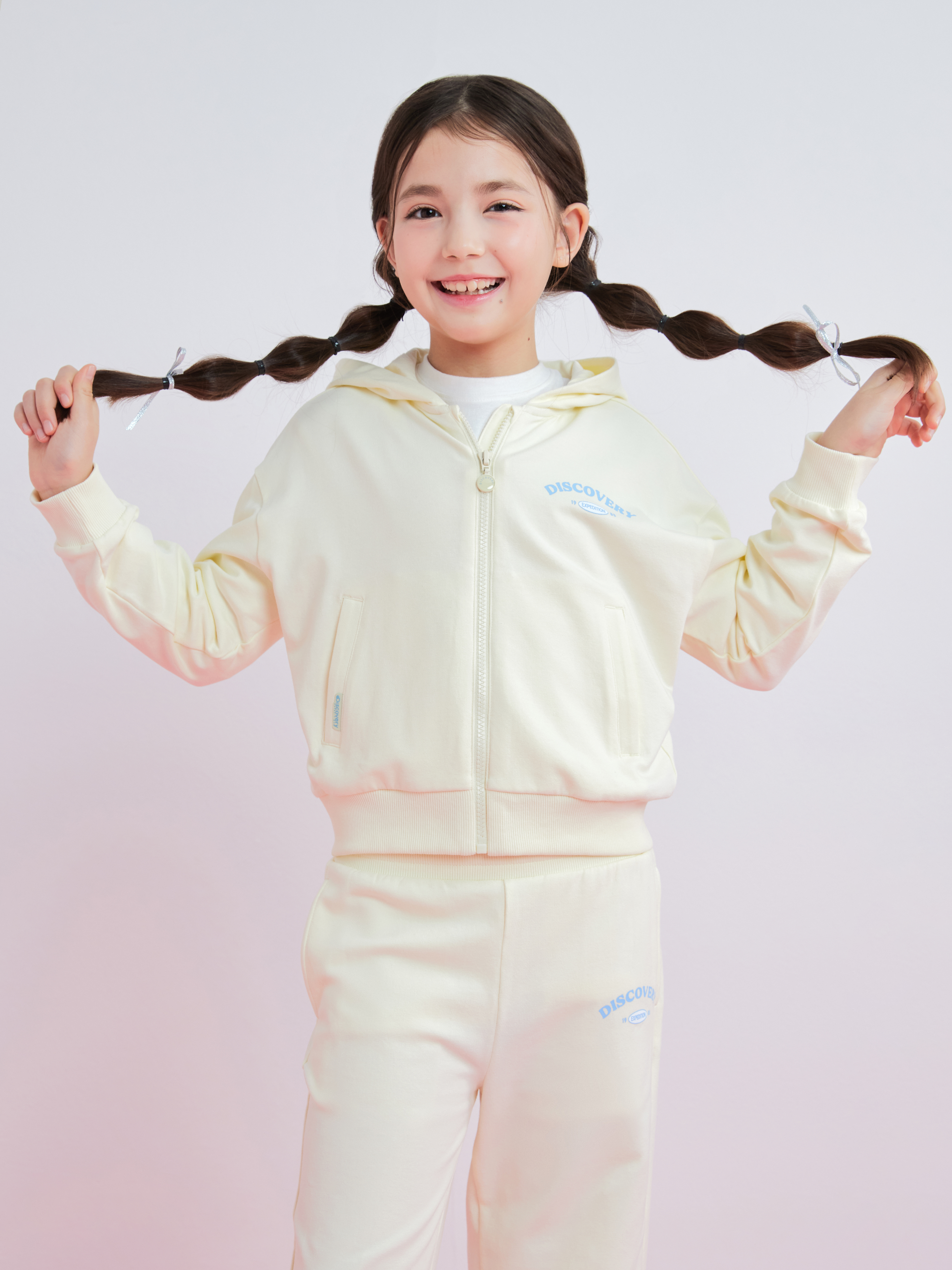 Girl's Semicraw Training Hood Zipup