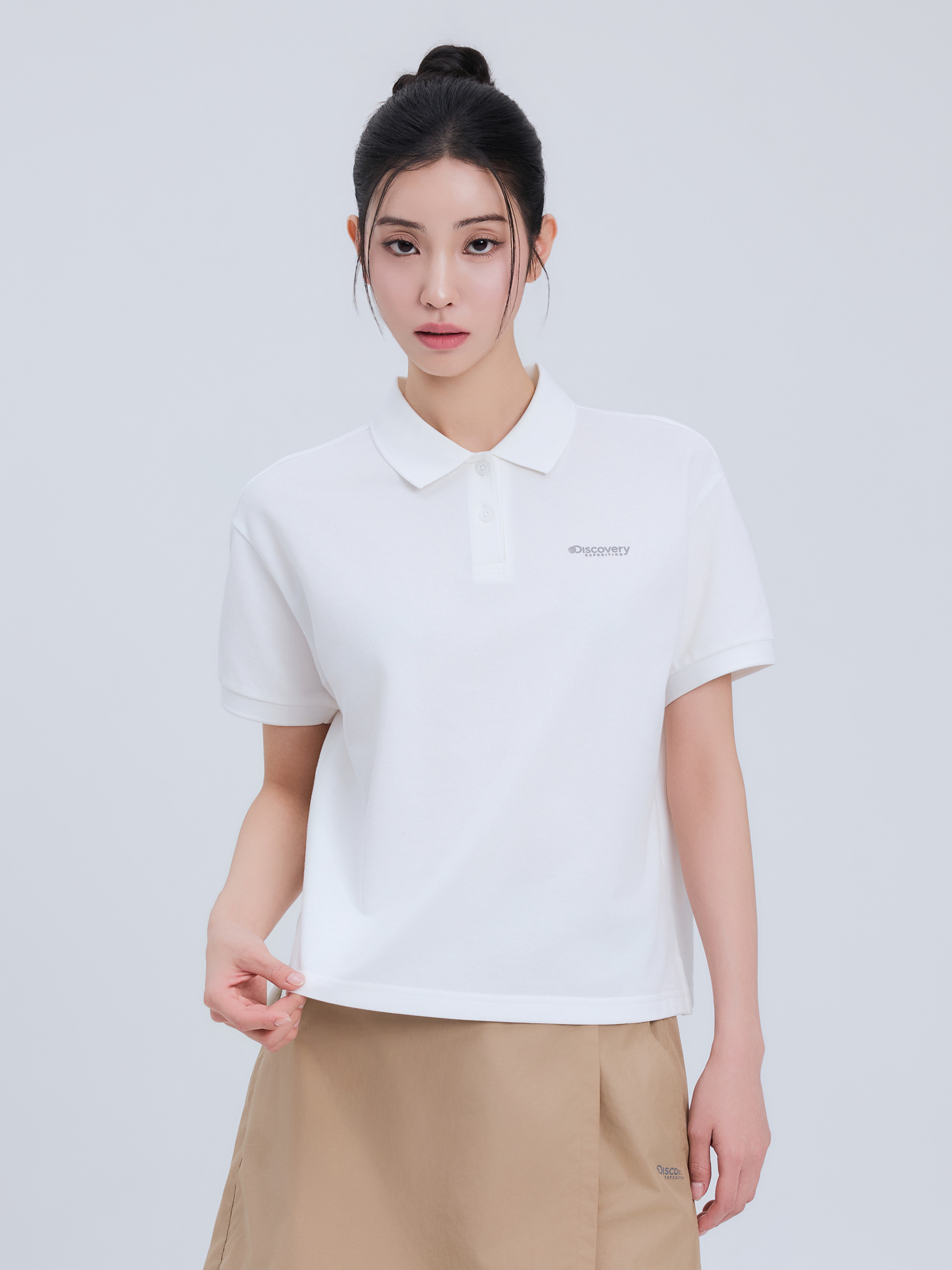 W's Semi-Cropped Polo Shirt