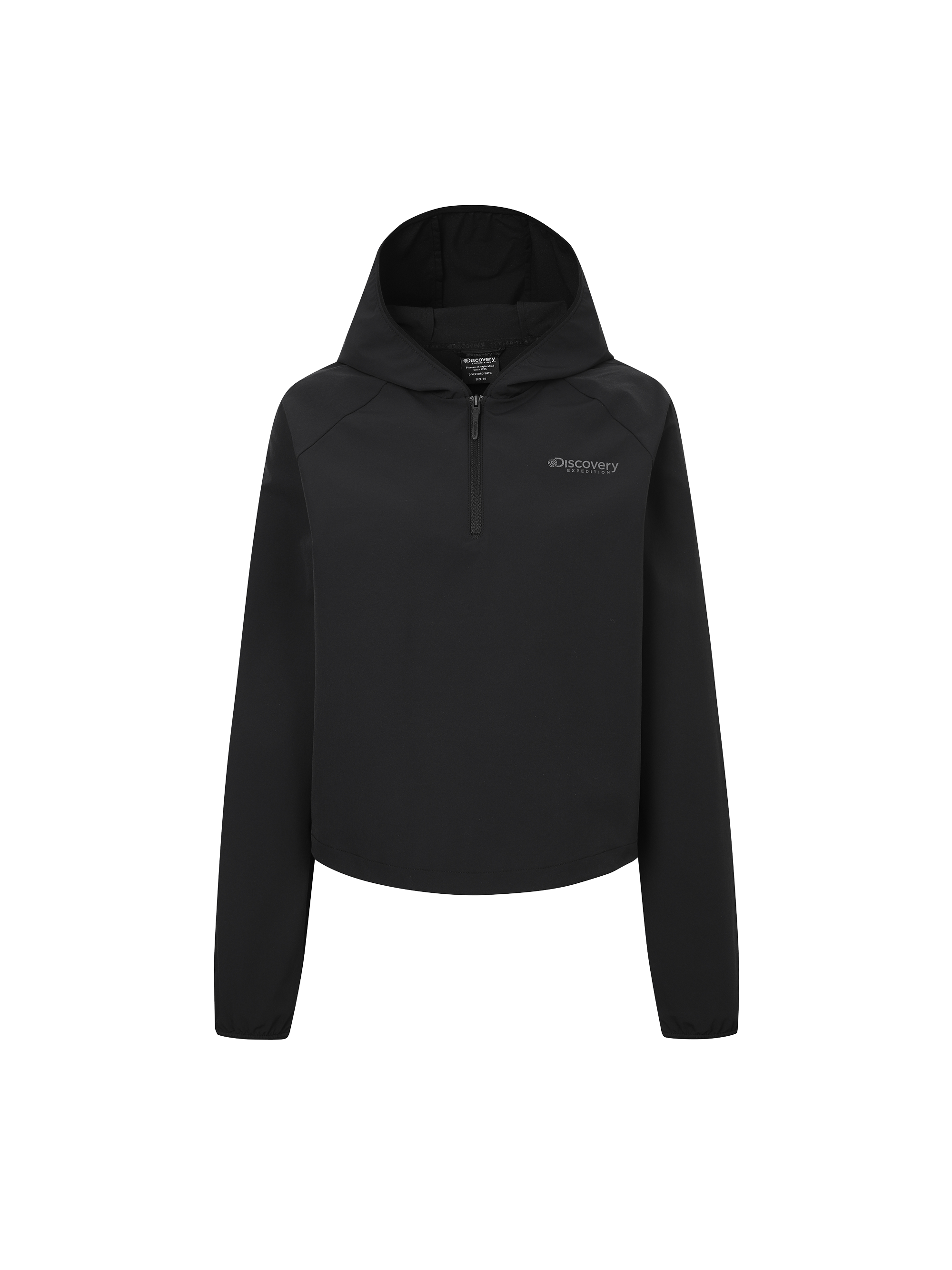 Women's Woven Hooded T Shirt