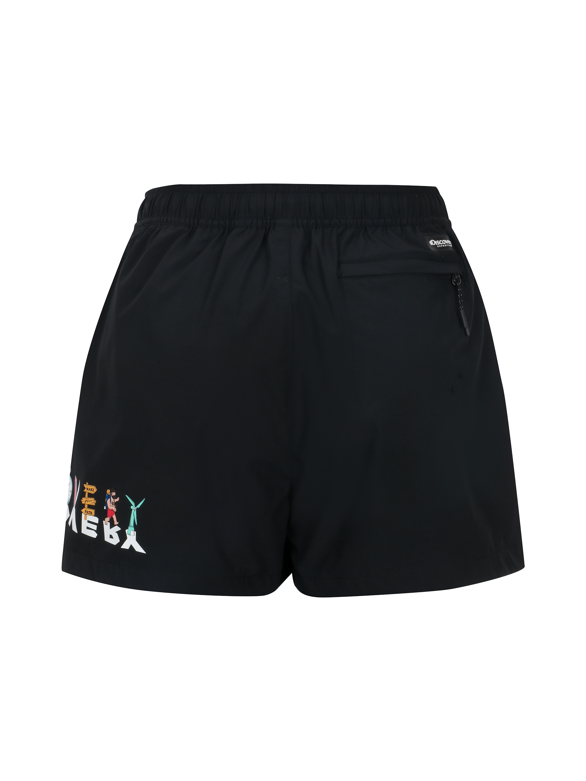 Freshvent Women's Mane Crew Graphic Board Shorts