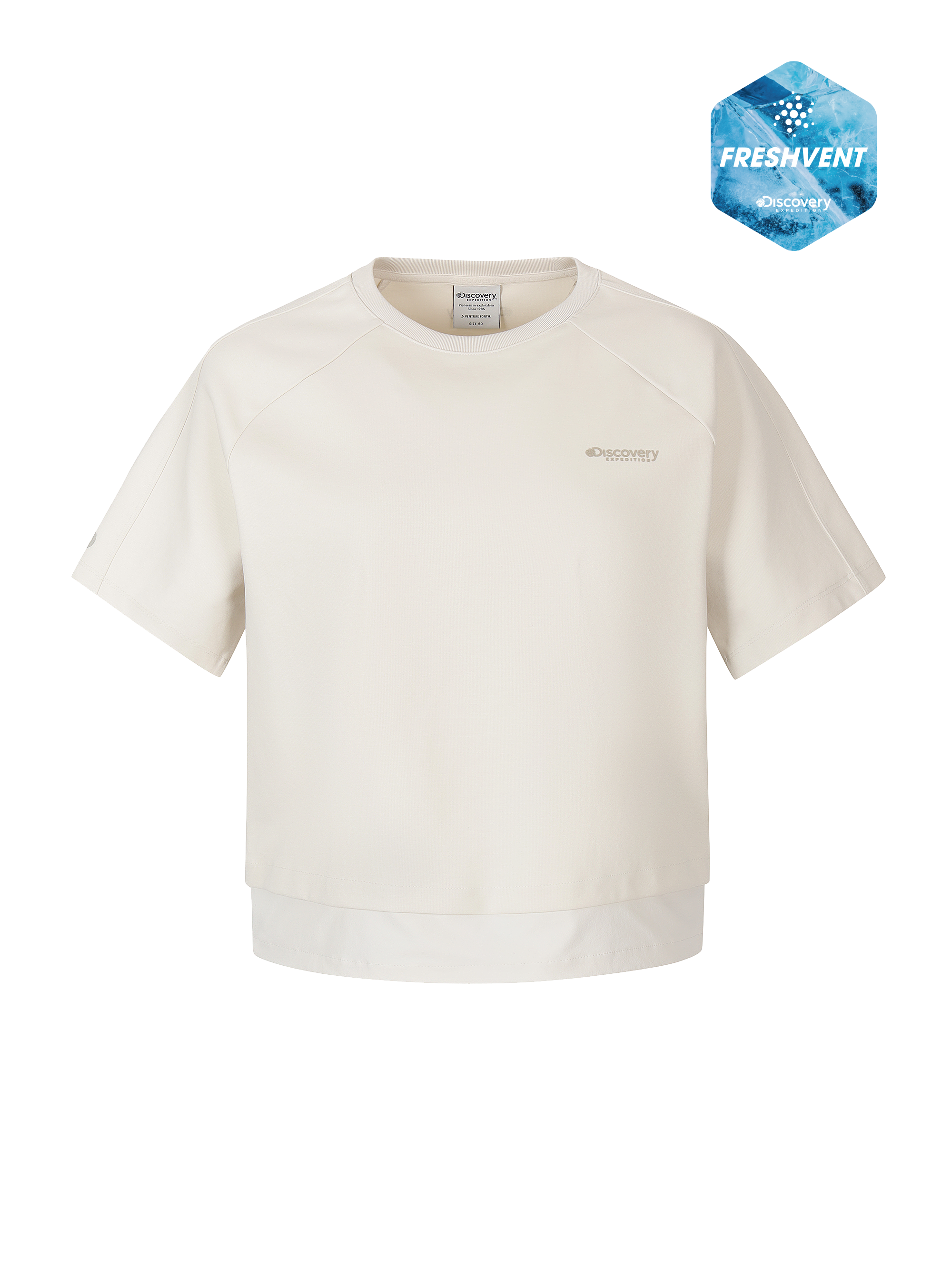 W's Freshvent Knit Training Short Sleeve Sweatshirt