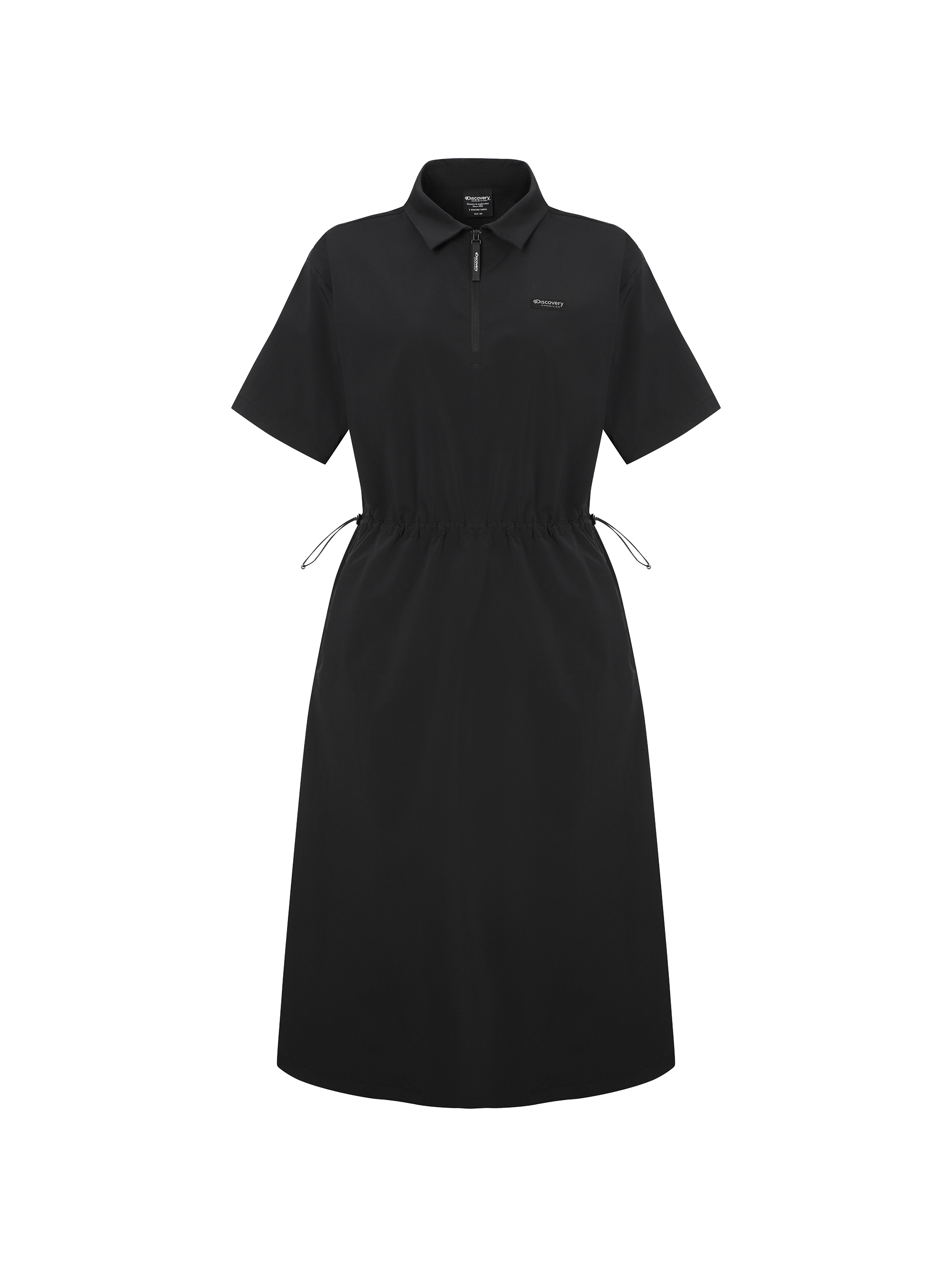 Freshvent Women's Lightweight Half-Zip Woven Dress