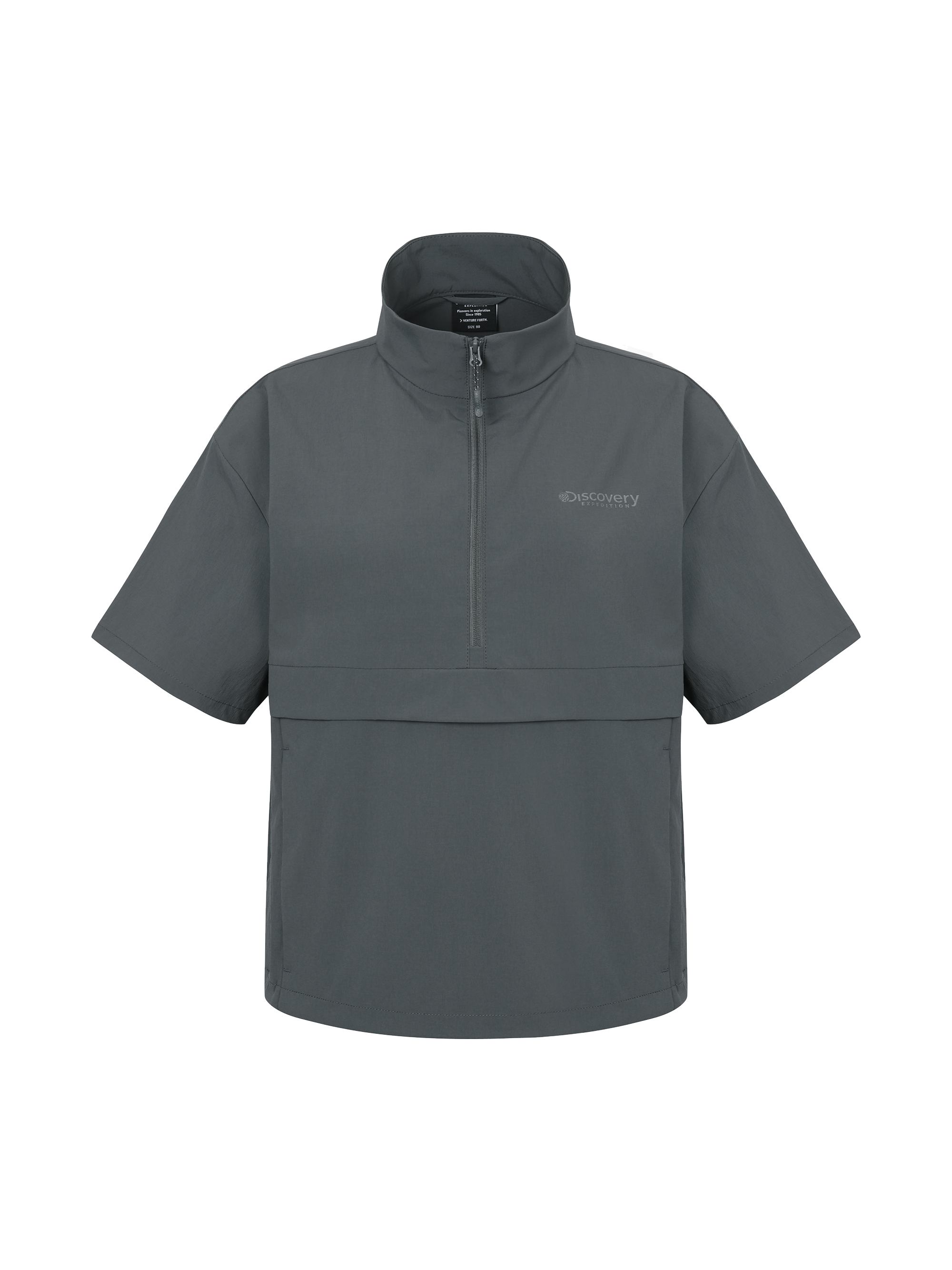 Freshvent Women's Training Shorts-Sleeve High Necked Anorak