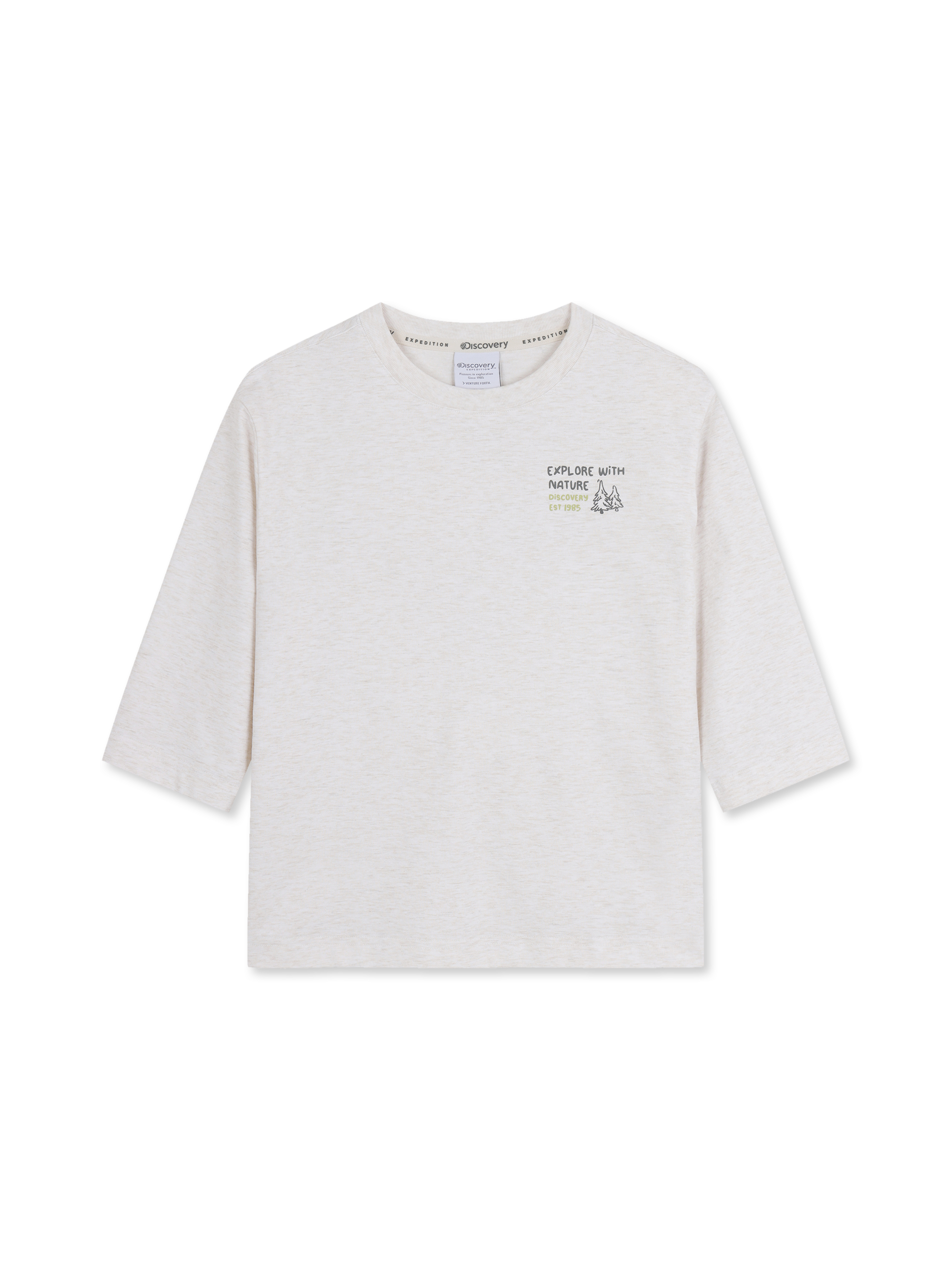 Kids 3/4 Sleeve Semi-Overfit T-shirt